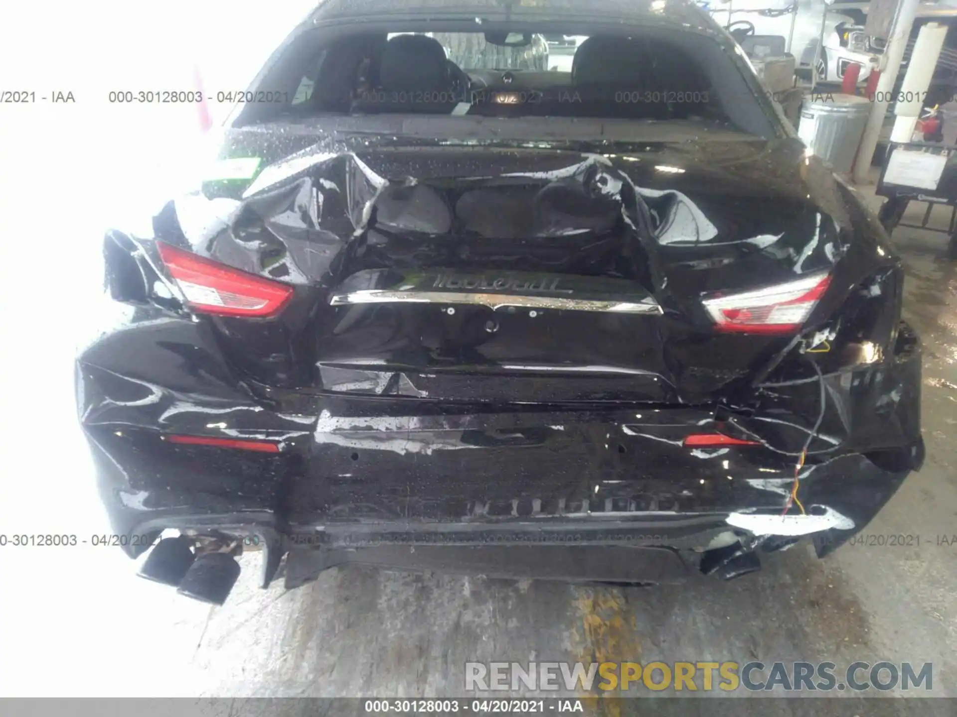 6 Photograph of a damaged car ZAM57YSA5K1313141 MASERATI GHIBLI 2019