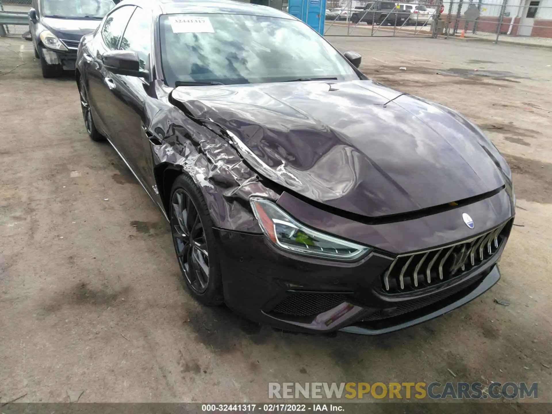 6 Photograph of a damaged car ZAM57YSS1K1328261 MASERATI GHIBLI 2019