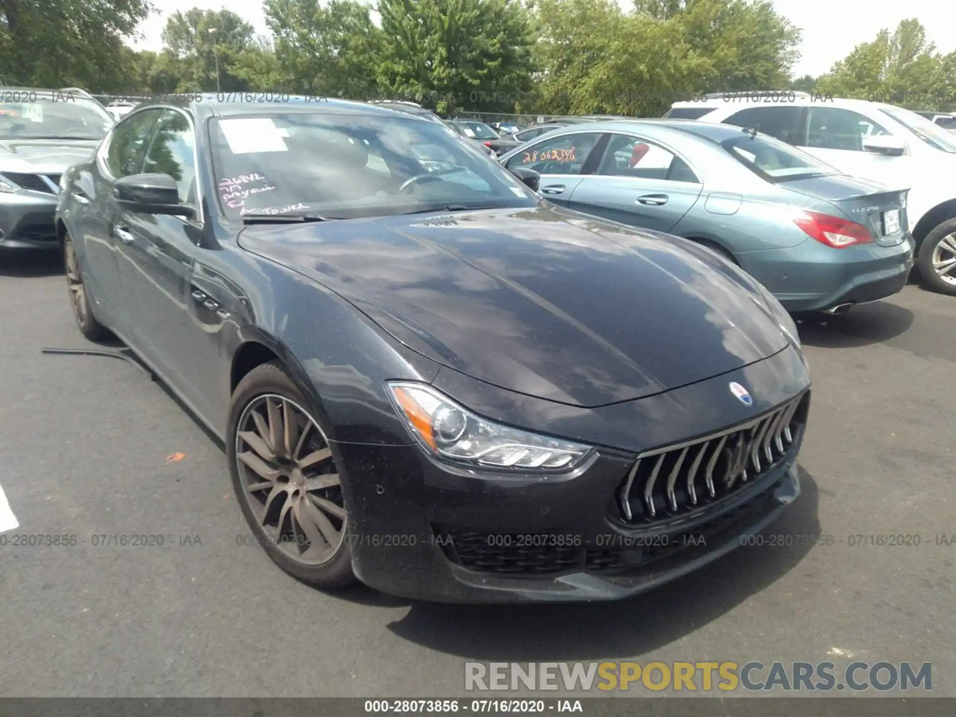 1 Фотография поврежденного автомобиля ZAM57YTA5K1339575 MASERATI GHIBLI 2019