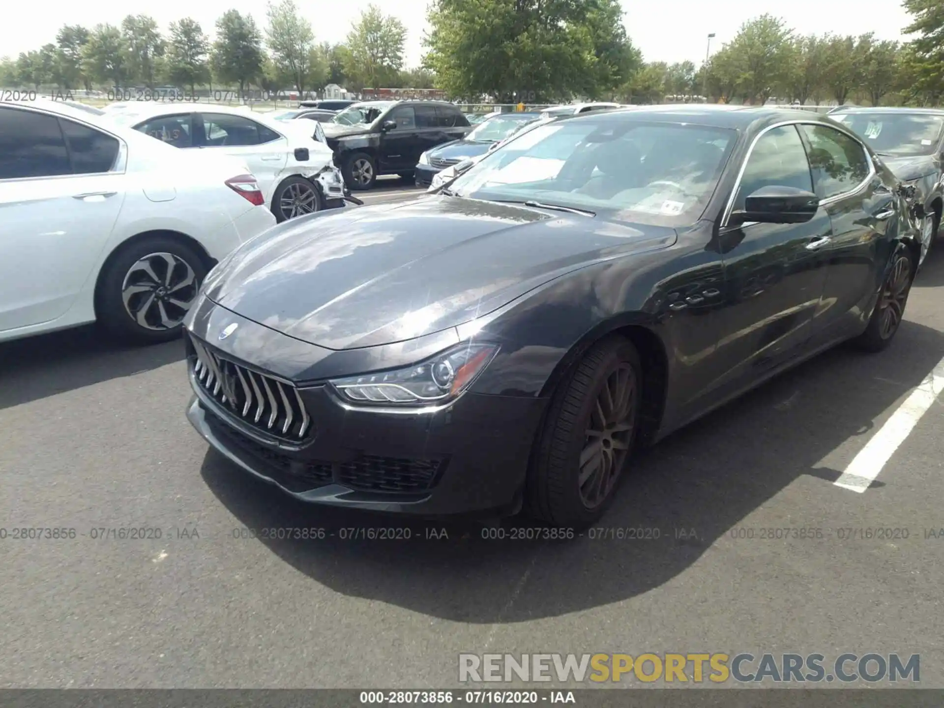 2 Фотография поврежденного автомобиля ZAM57YTA5K1339575 MASERATI GHIBLI 2019