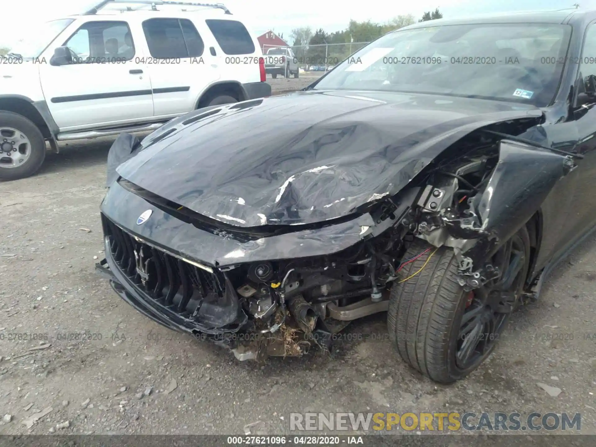 6 Photograph of a damaged car ZAM57YTA9K1320902 MASERATI GHIBLI 2019