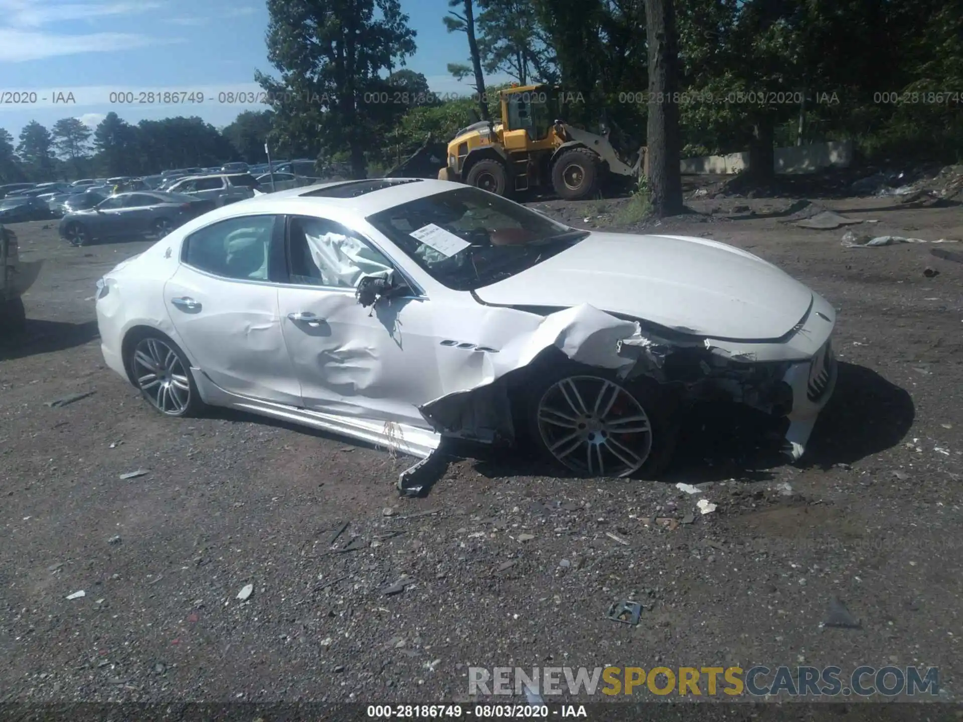 6 Photograph of a damaged car ZAM57YTS3K1315848 MASERATI GHIBLI 2019