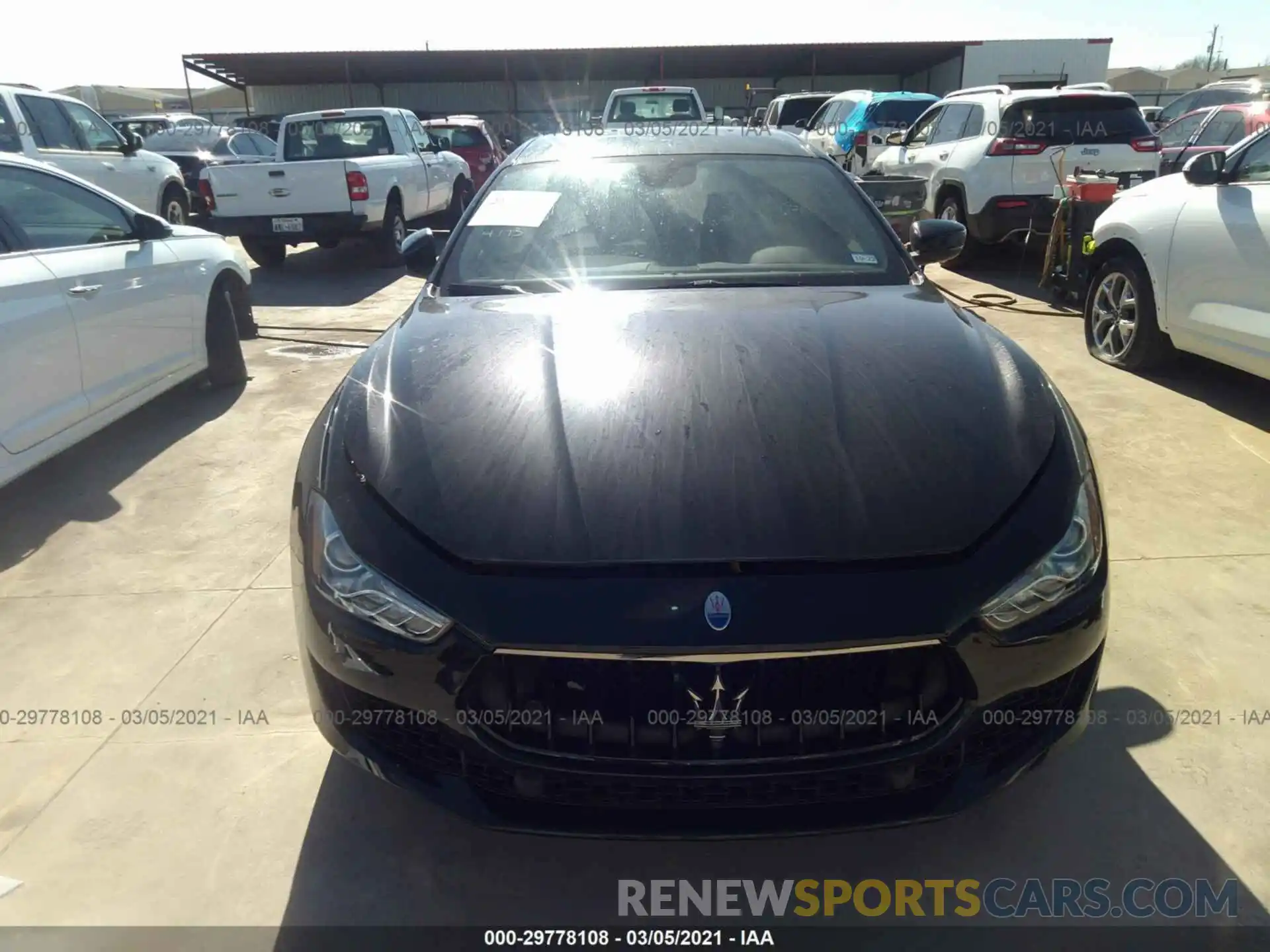 6 Photograph of a damaged car ZAM57XSA0L1354773 MASERATI GHIBLI 2020