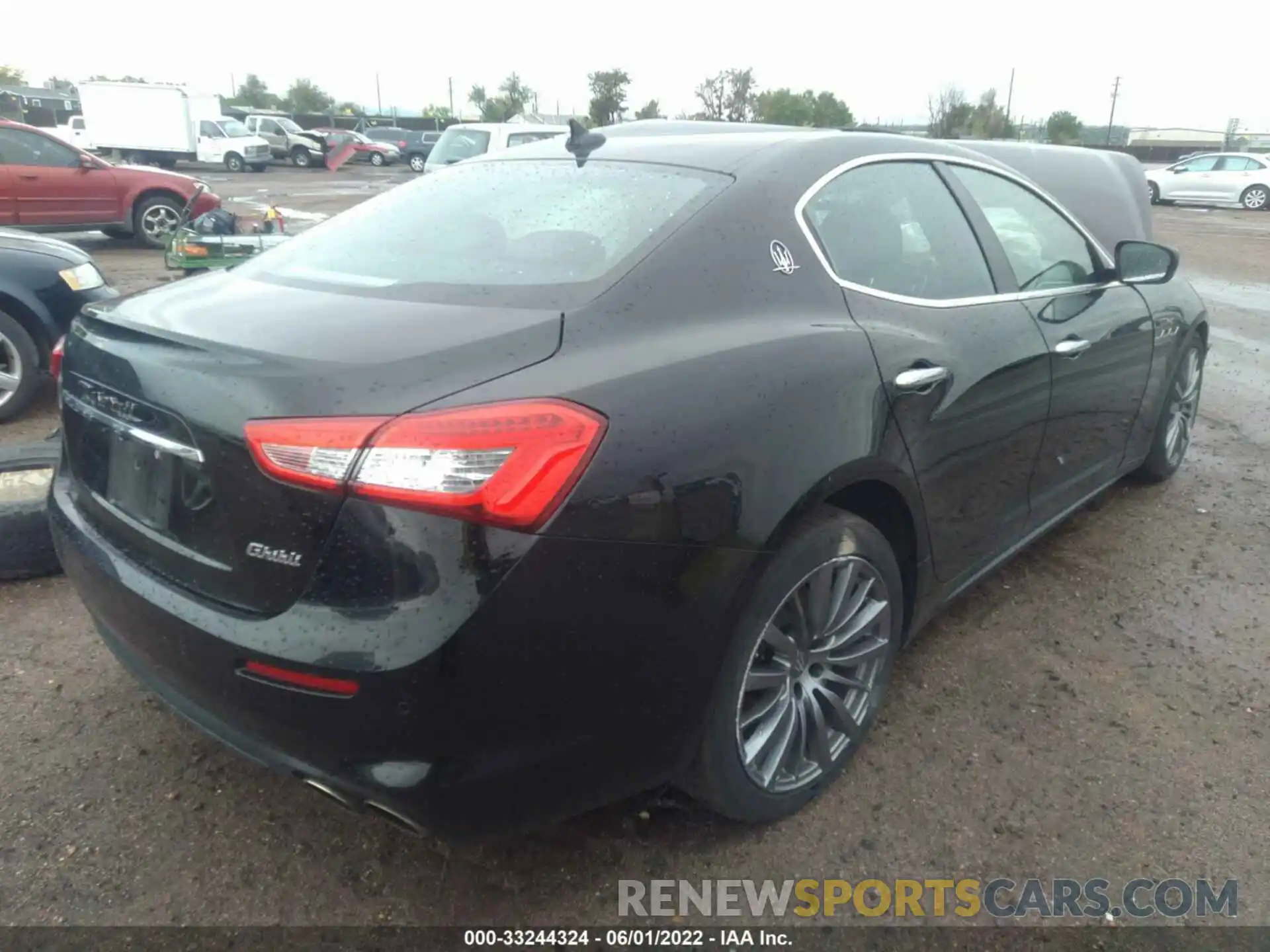 4 Фотография поврежденного автомобиля ZAM57XSA8L1345030 MASERATI GHIBLI 2020