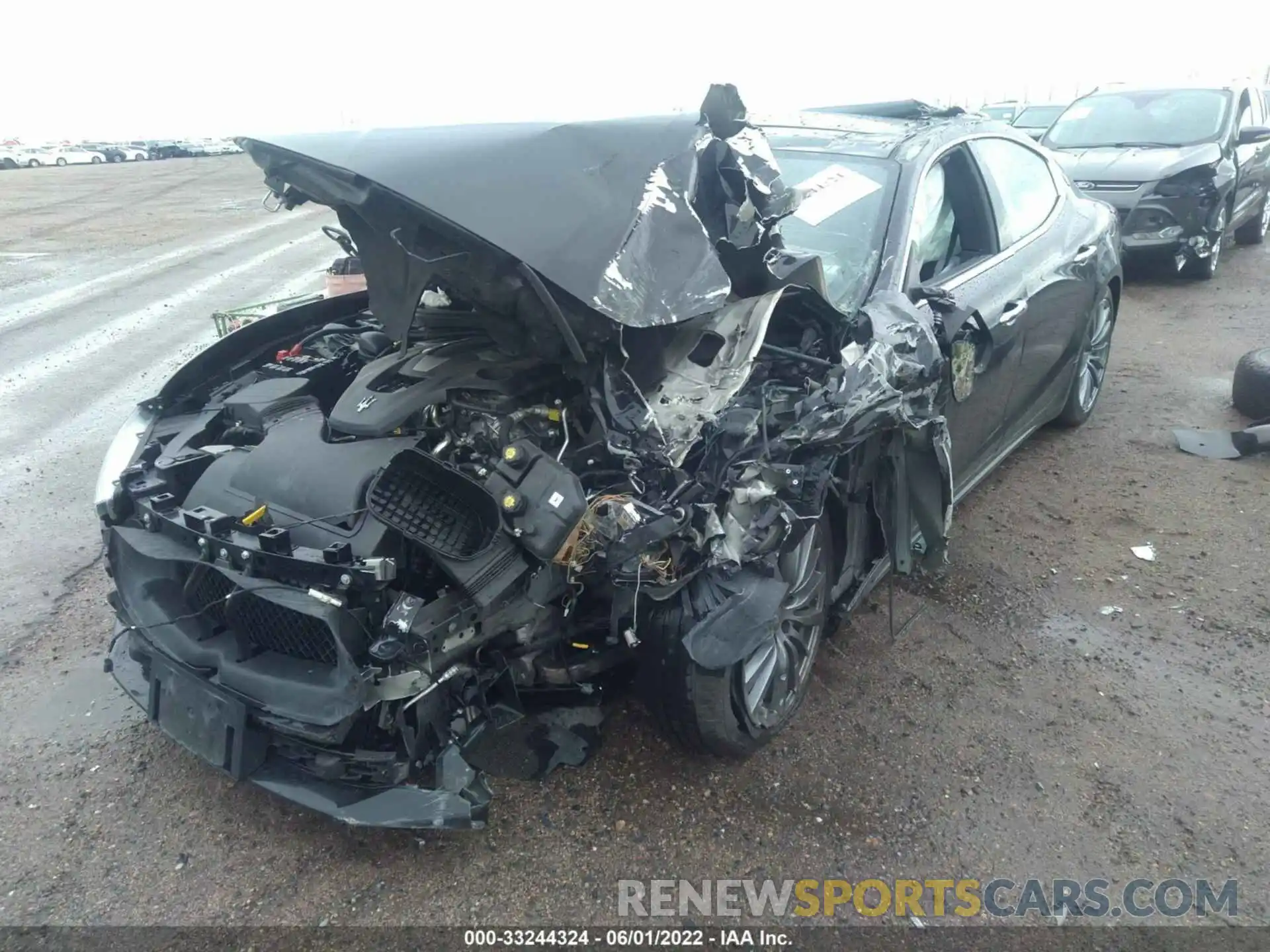 6 Photograph of a damaged car ZAM57XSA8L1345030 MASERATI GHIBLI 2020