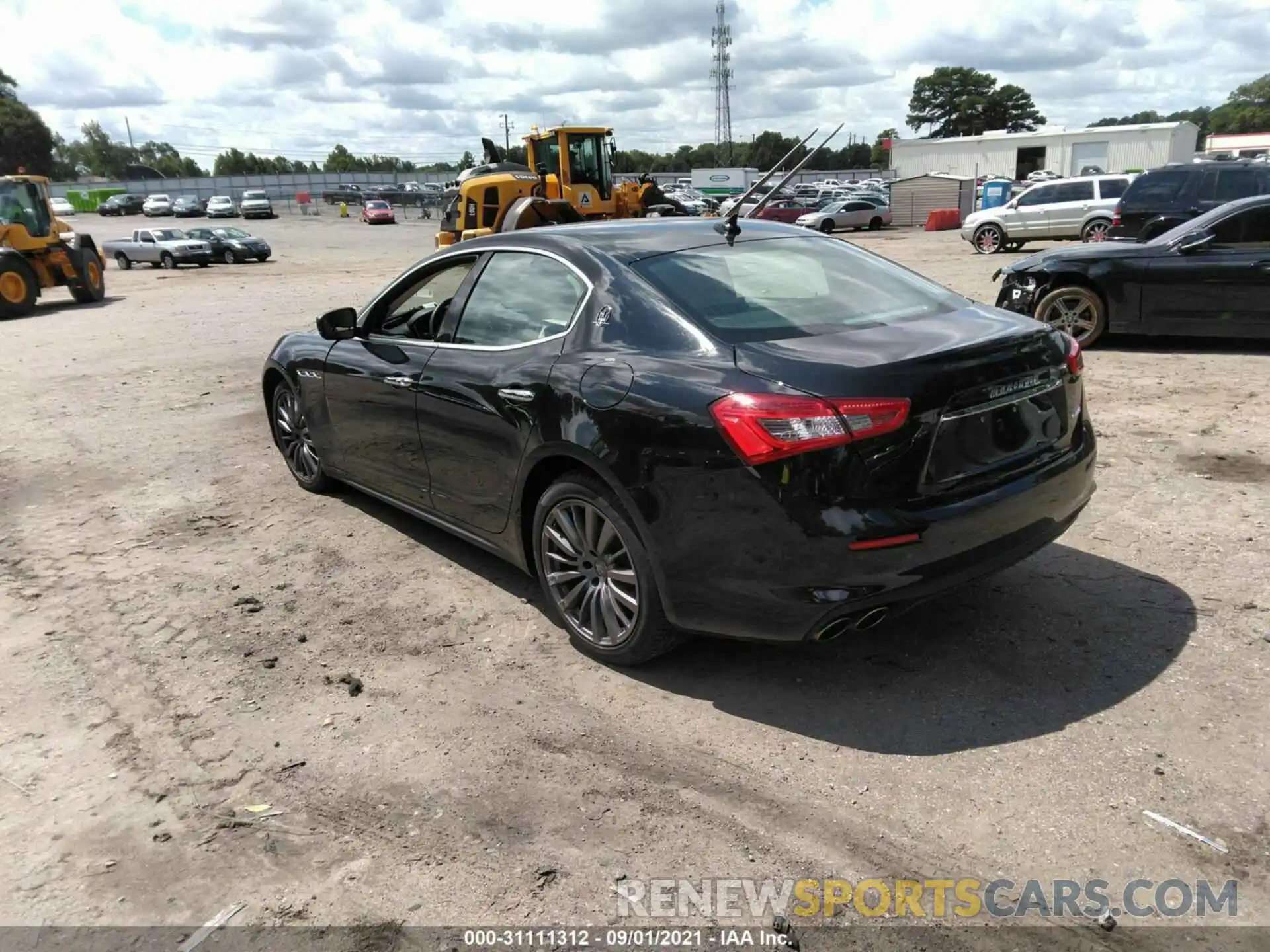 3 Photograph of a damaged car ZAM57XSA9L1345084 MASERATI GHIBLI 2020