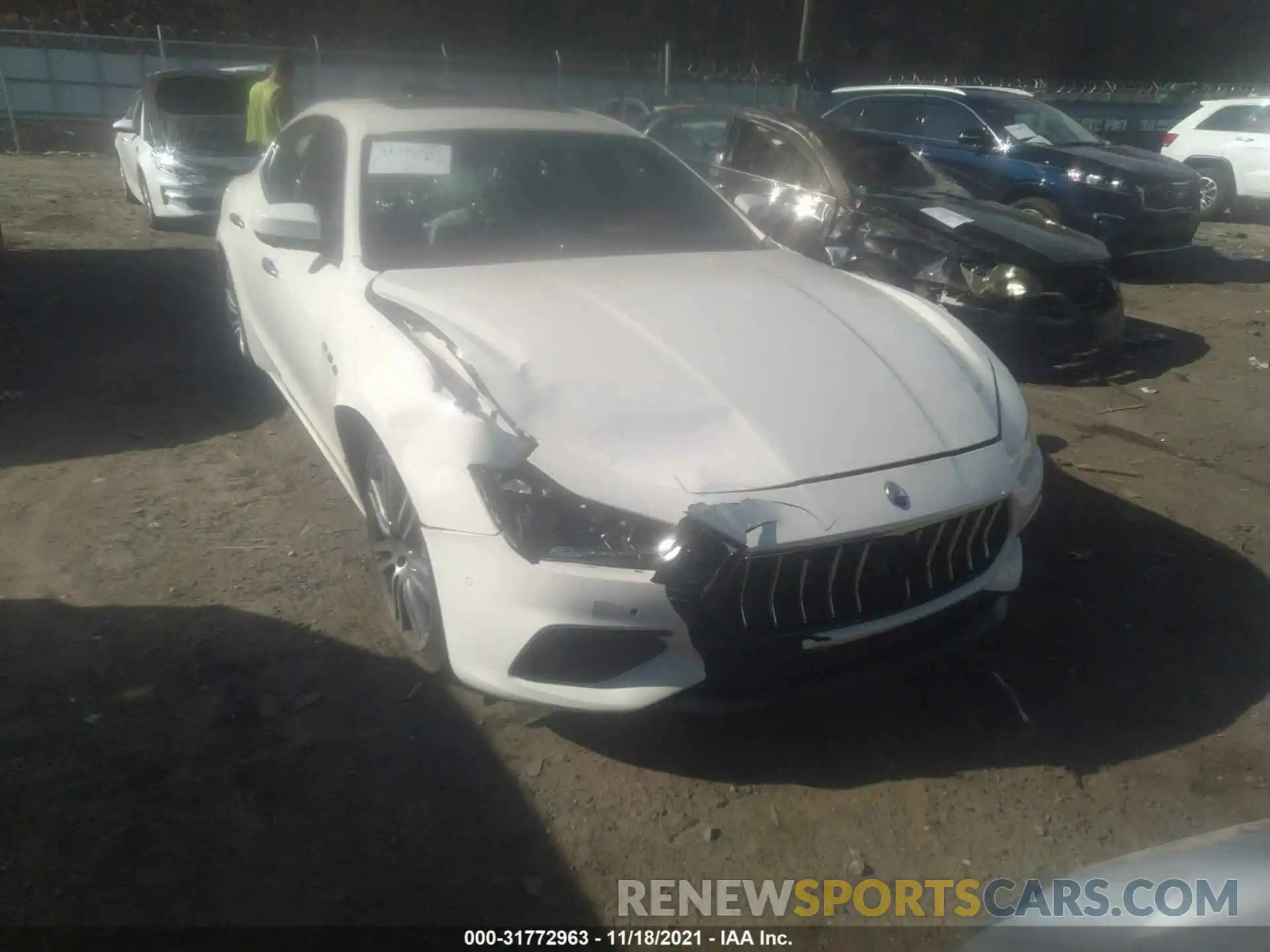 6 Photograph of a damaged car ZAM57XSS1L1355178 MASERATI GHIBLI 2020