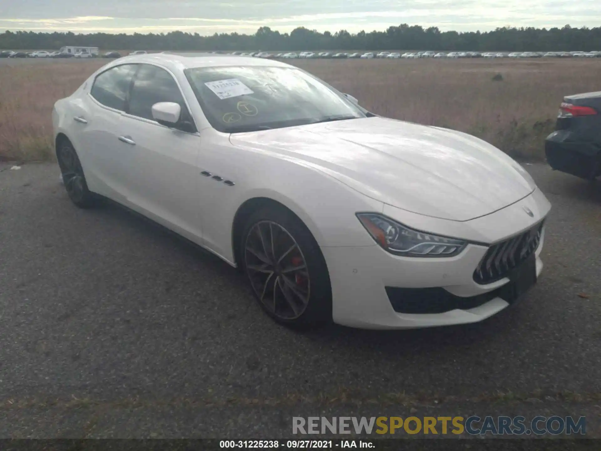 1 Photograph of a damaged car ZAM57YTA6L1351820 MASERATI GHIBLI 2020