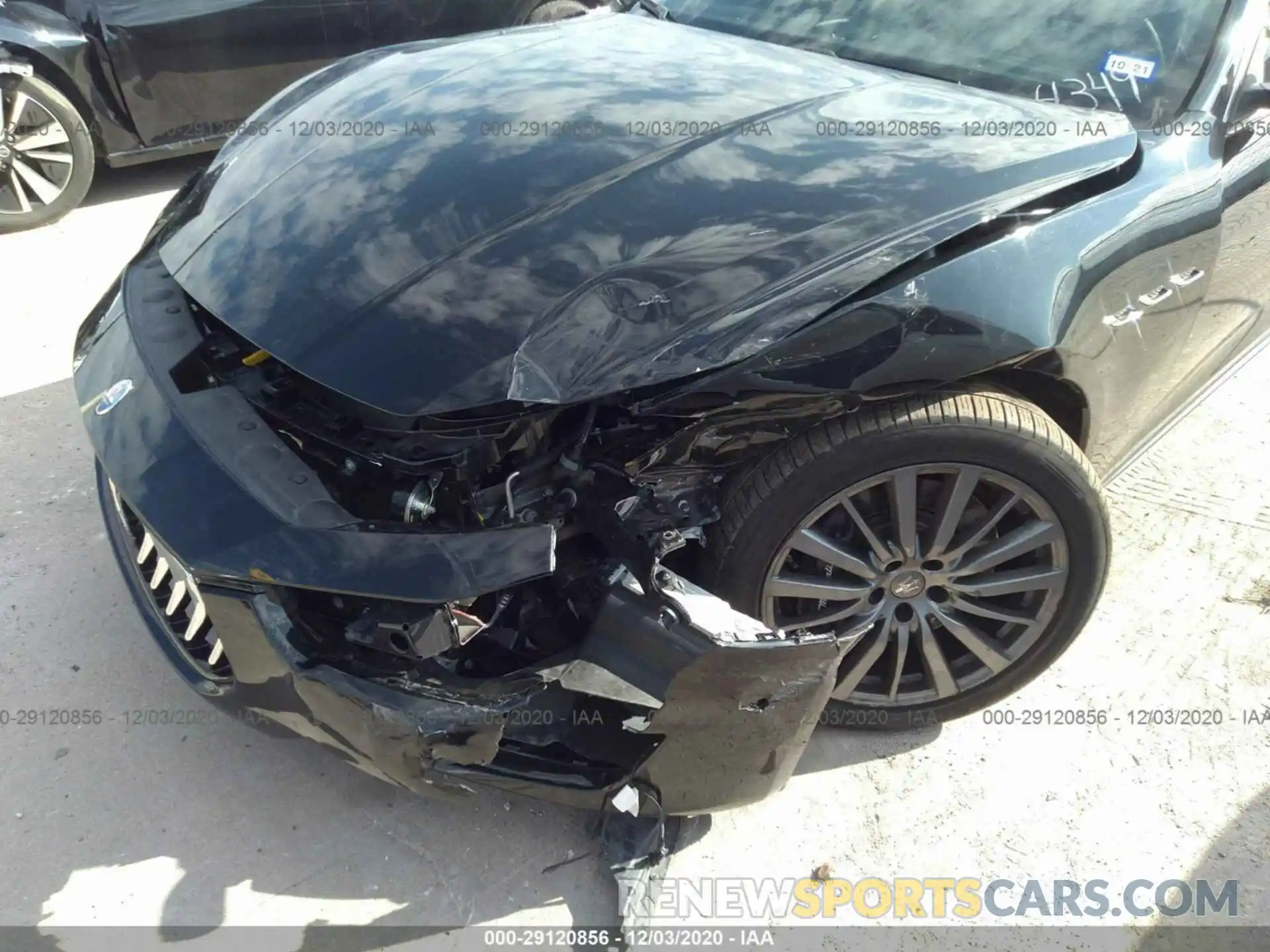 6 Photograph of a damaged car ZAM57YTA8L1344349 MASERATI GHIBLI 2020