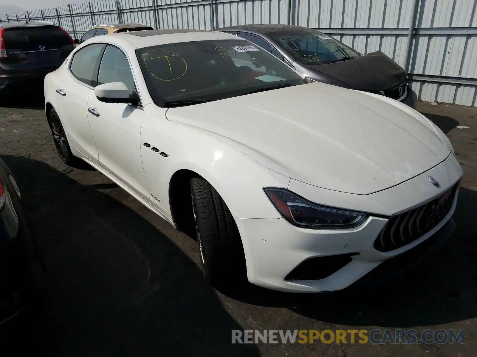 1 Фотография поврежденного автомобиля ZAM57XSS4K1316115 MASERATI GHIBLI SPO 2019