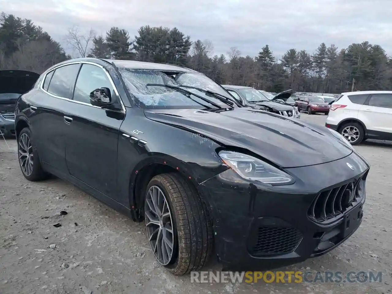 4 Photograph of a damaged car ZN682AVA9P7427553 MASERATI GRECALE GT 2023