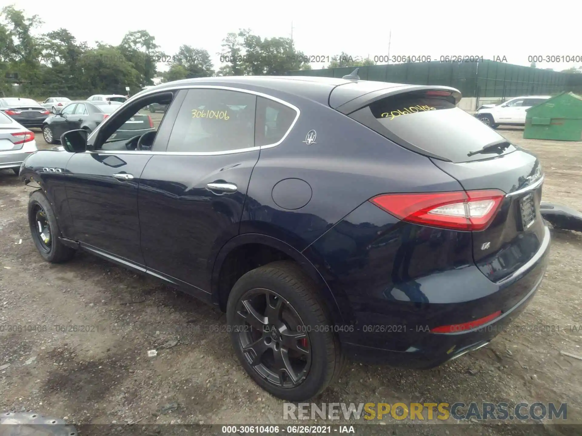 3 Фотография поврежденного автомобиля ZN661XUA0KX314520 MASERATI LEVANTE 2019