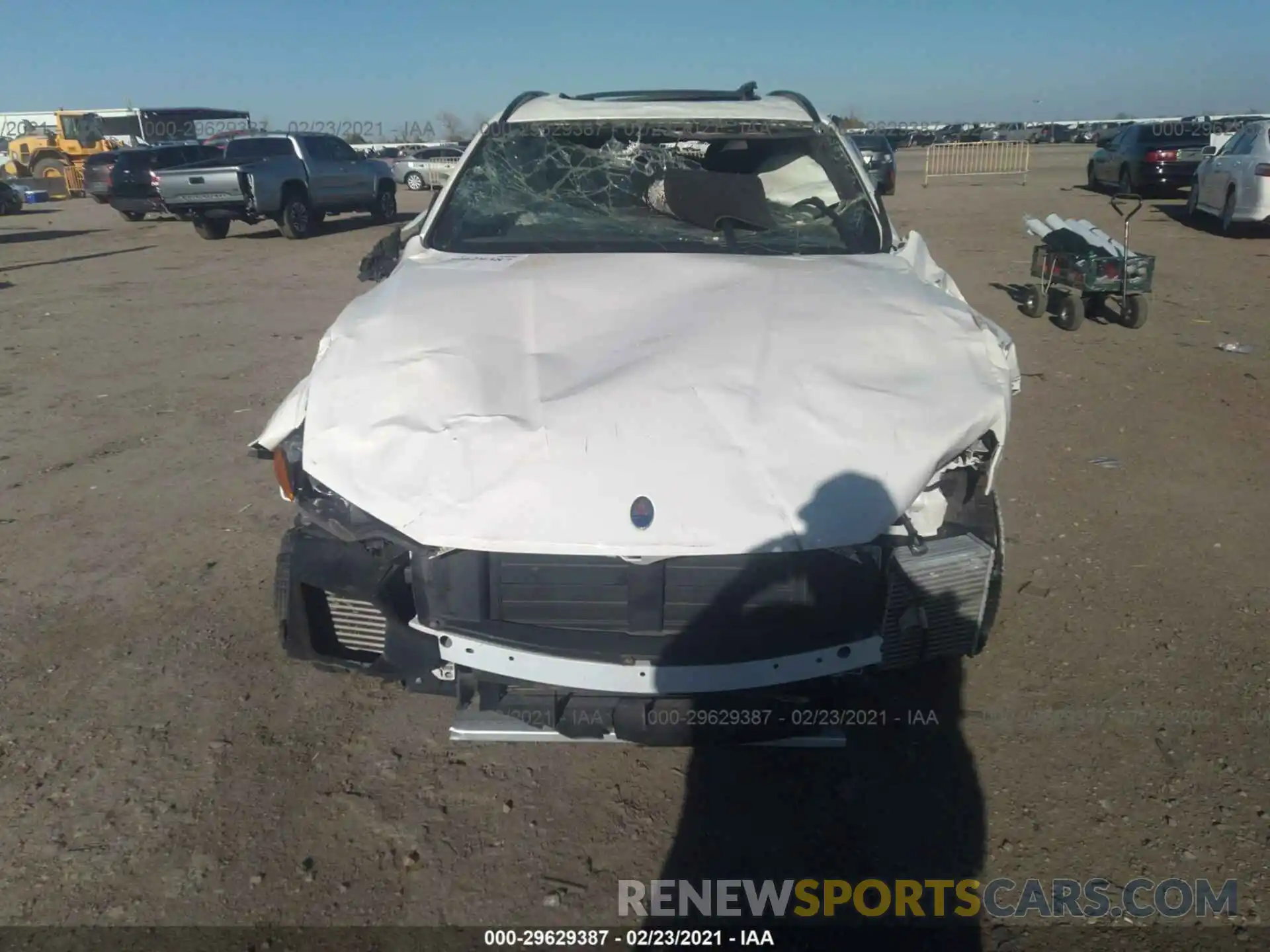 6 Photograph of a damaged car ZN661XUA4KX335144 MASERATI LEVANTE 2019