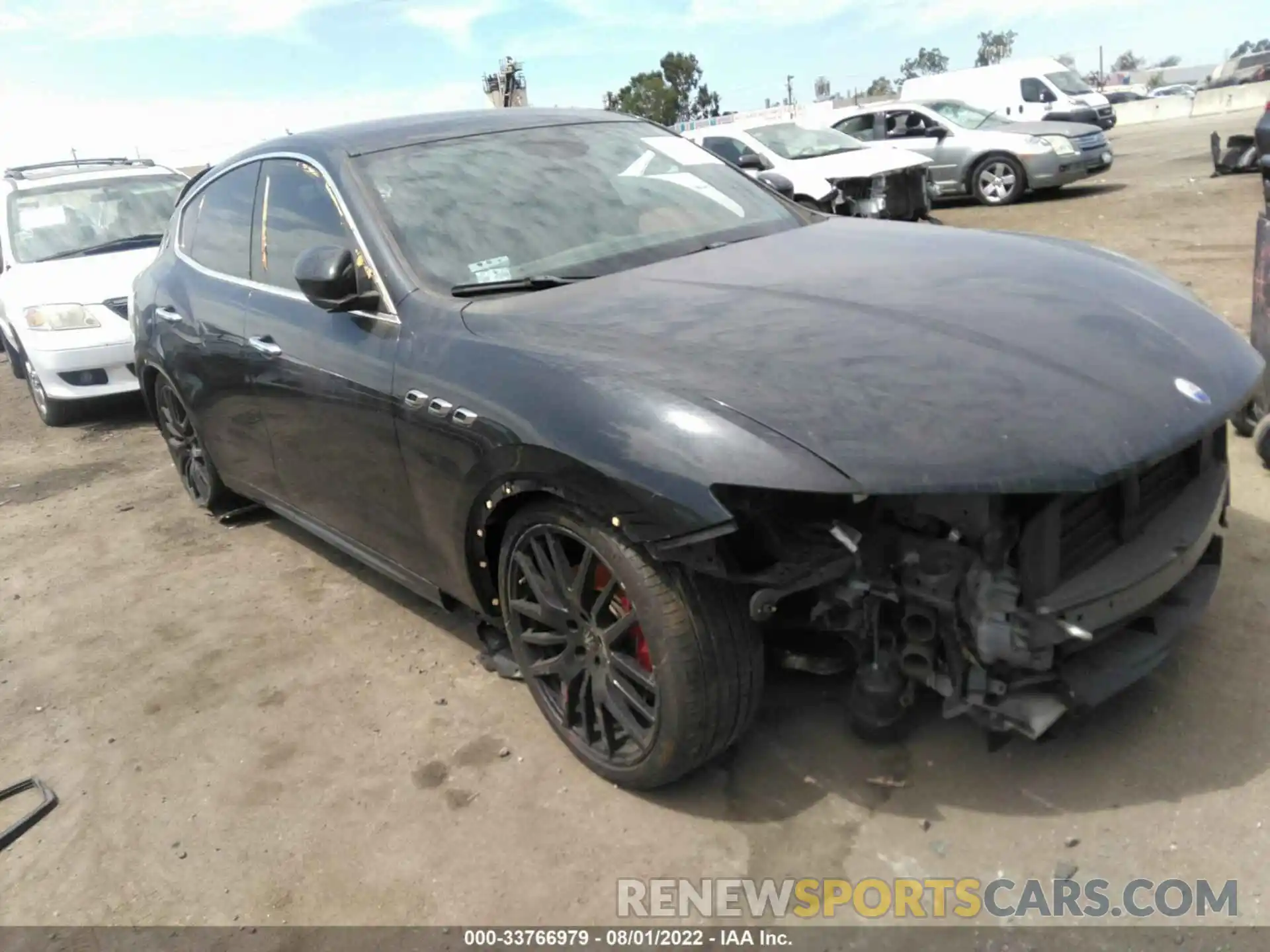 1 Photograph of a damaged car ZN661XUA5KX320720 MASERATI LEVANTE 2019