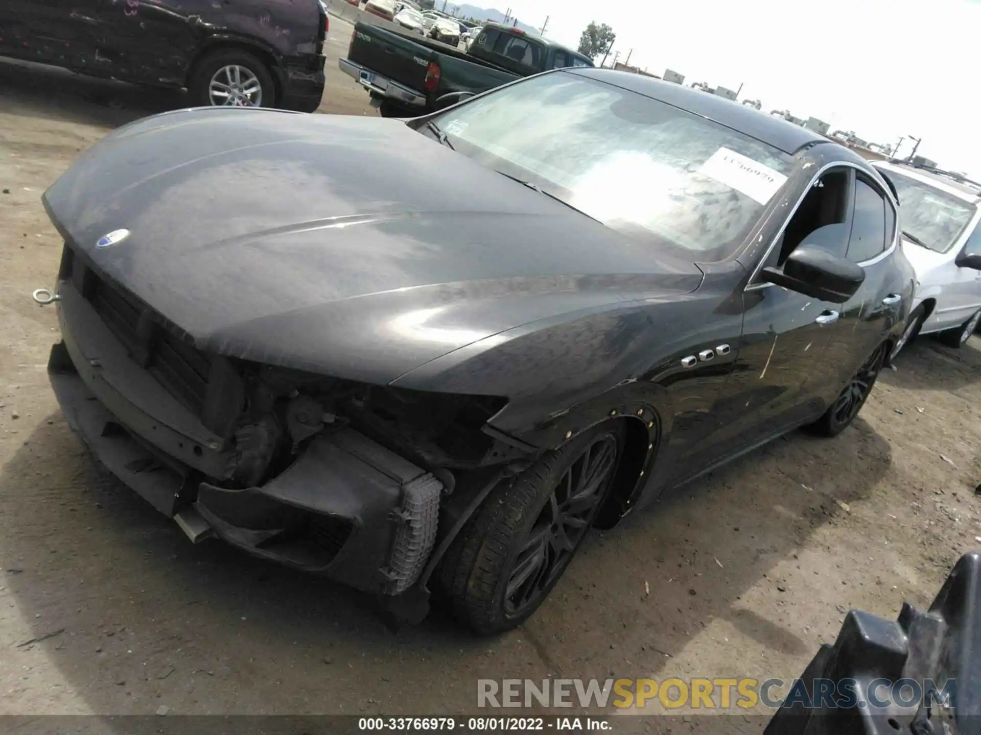 2 Photograph of a damaged car ZN661XUA5KX320720 MASERATI LEVANTE 2019