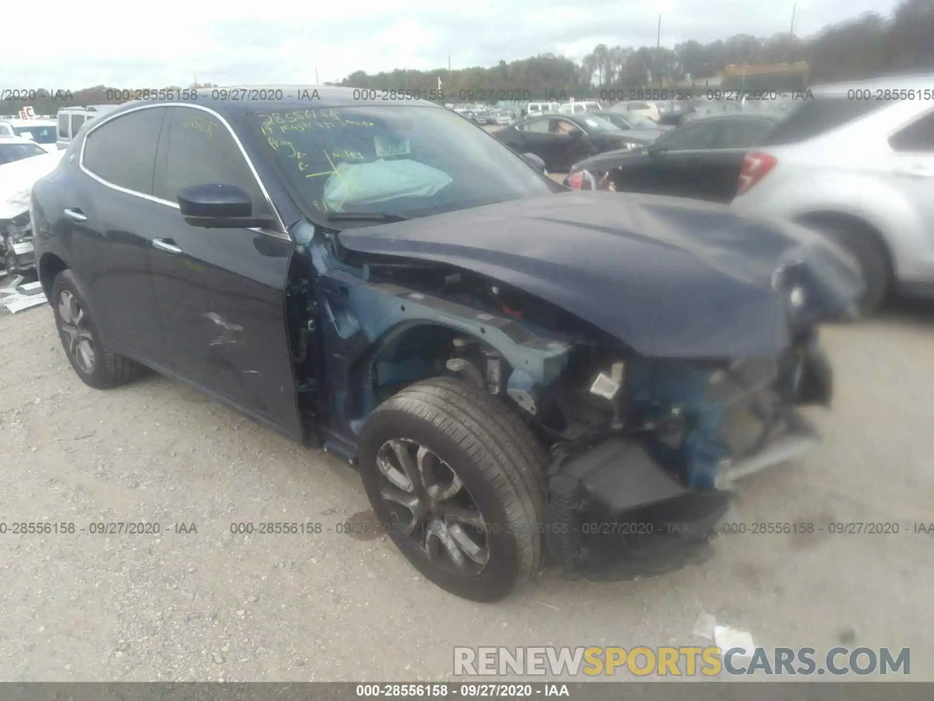 1 Photograph of a damaged car ZN661XUA5KX322693 MASERATI LEVANTE 2019