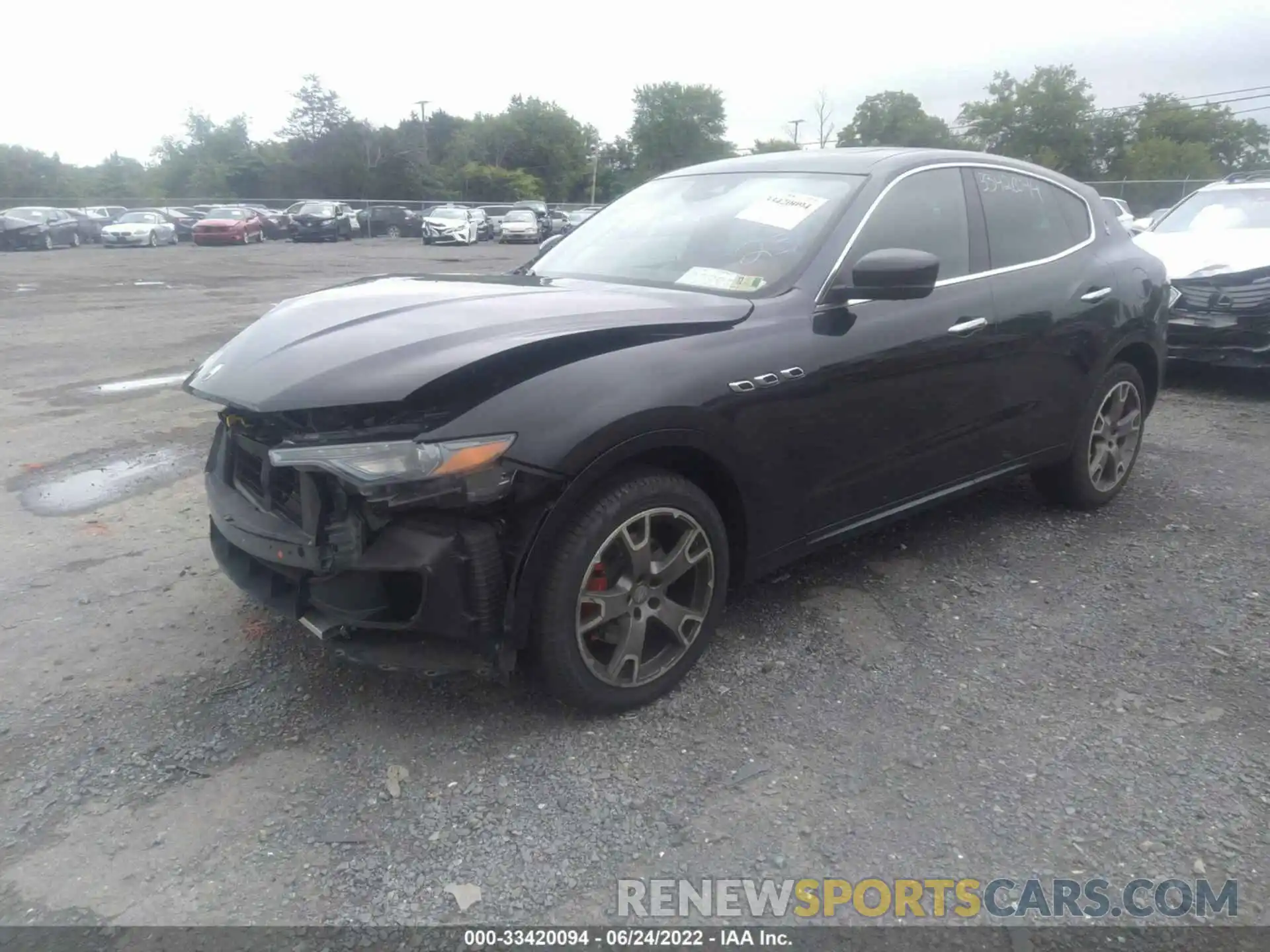 2 Photograph of a damaged car ZN661XUA5KX325321 MASERATI LEVANTE 2019