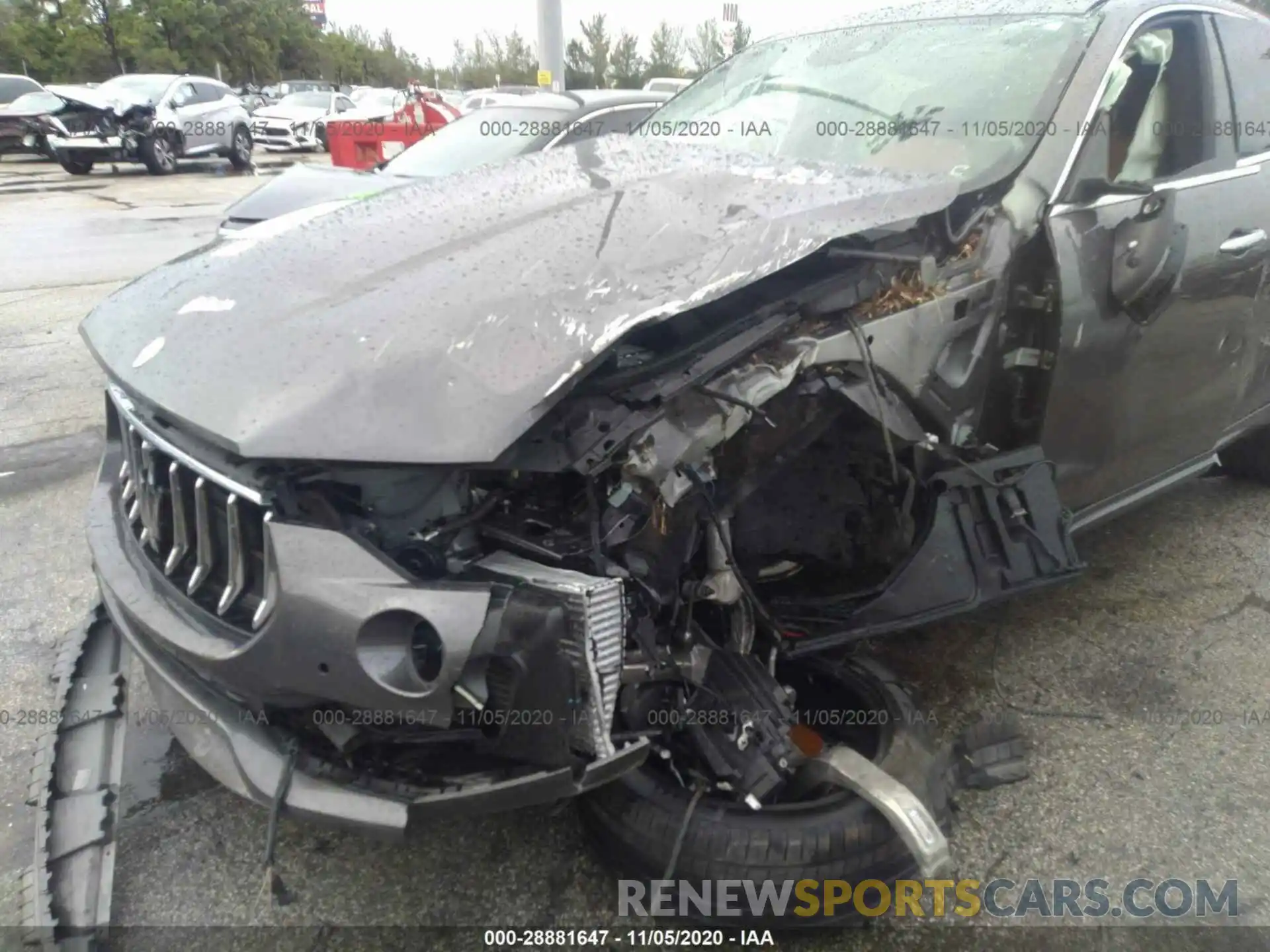 6 Photograph of a damaged car ZN661XUA7KX338233 MASERATI LEVANTE 2019