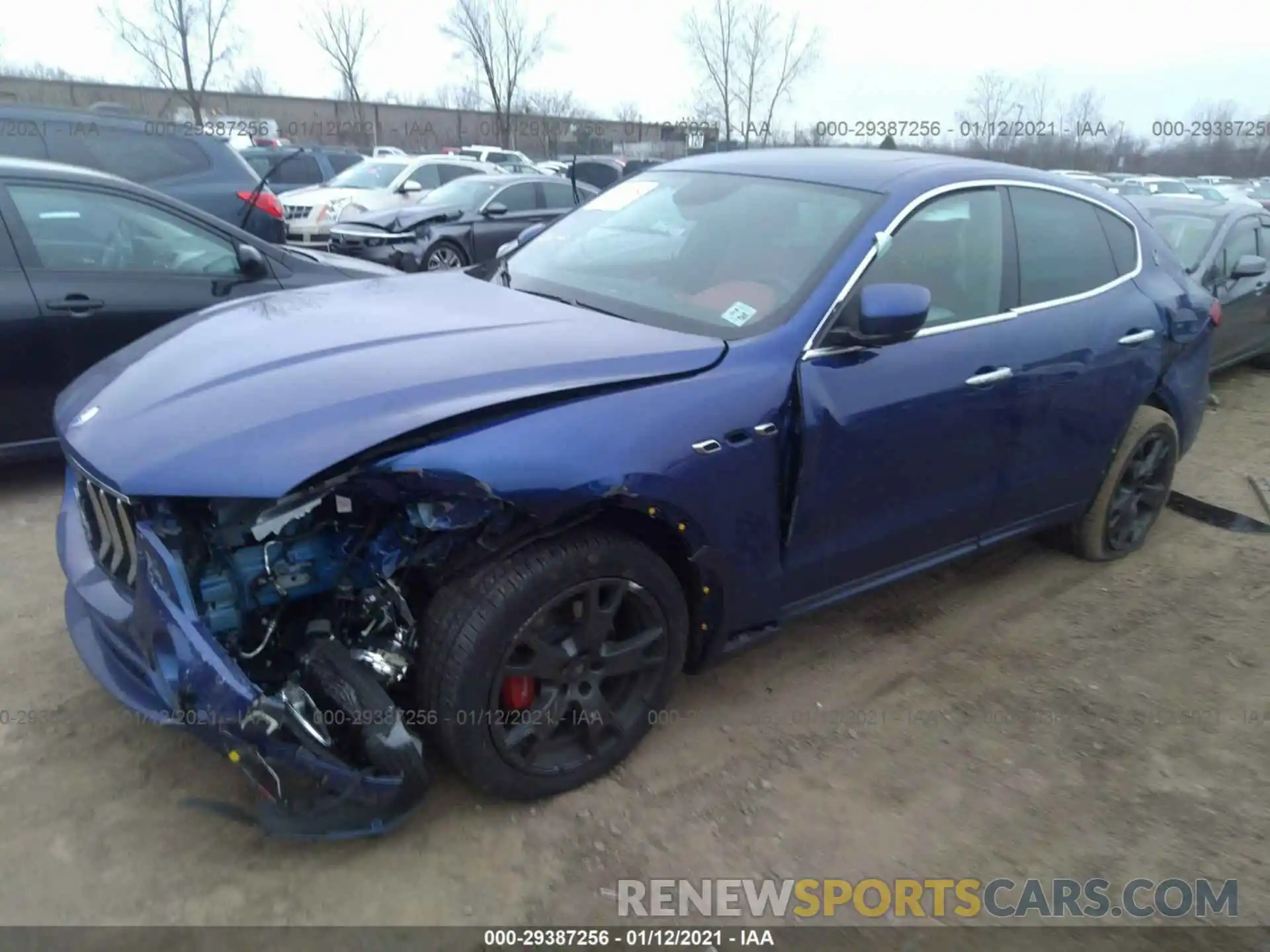 2 Photograph of a damaged car ZN661XUA8KX320551 MASERATI LEVANTE 2019