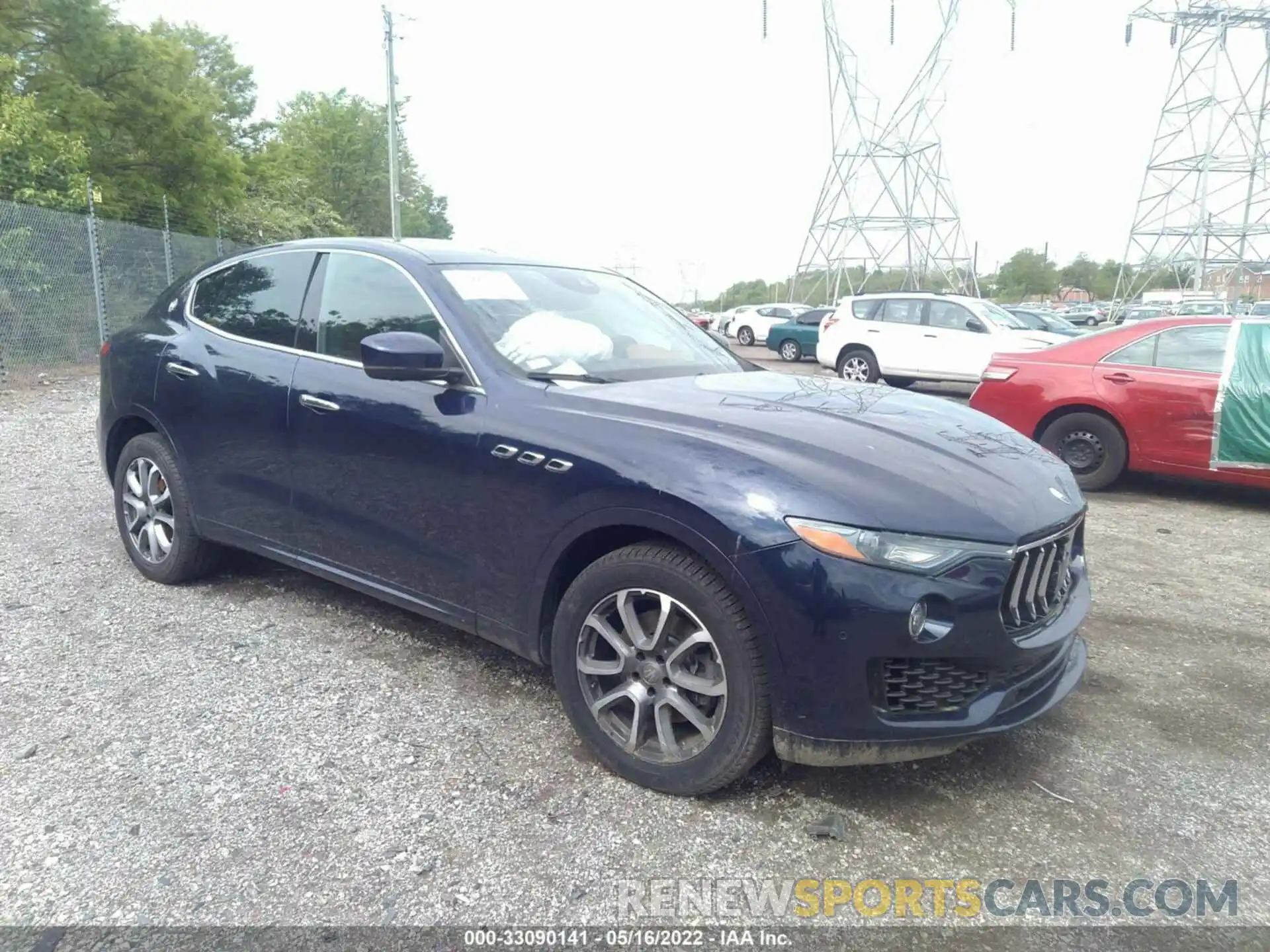 1 Photograph of a damaged car ZN661XUAXKX325251 MASERATI LEVANTE 2019