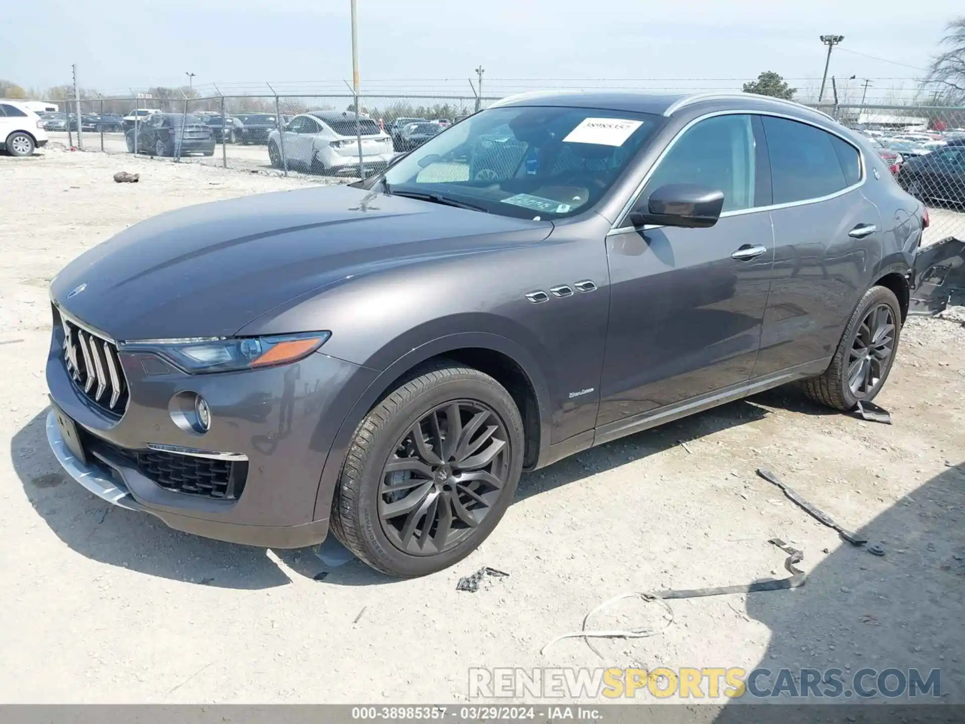 2 Photograph of a damaged car ZN661XUL2KX309336 MASERATI LEVANTE 2019