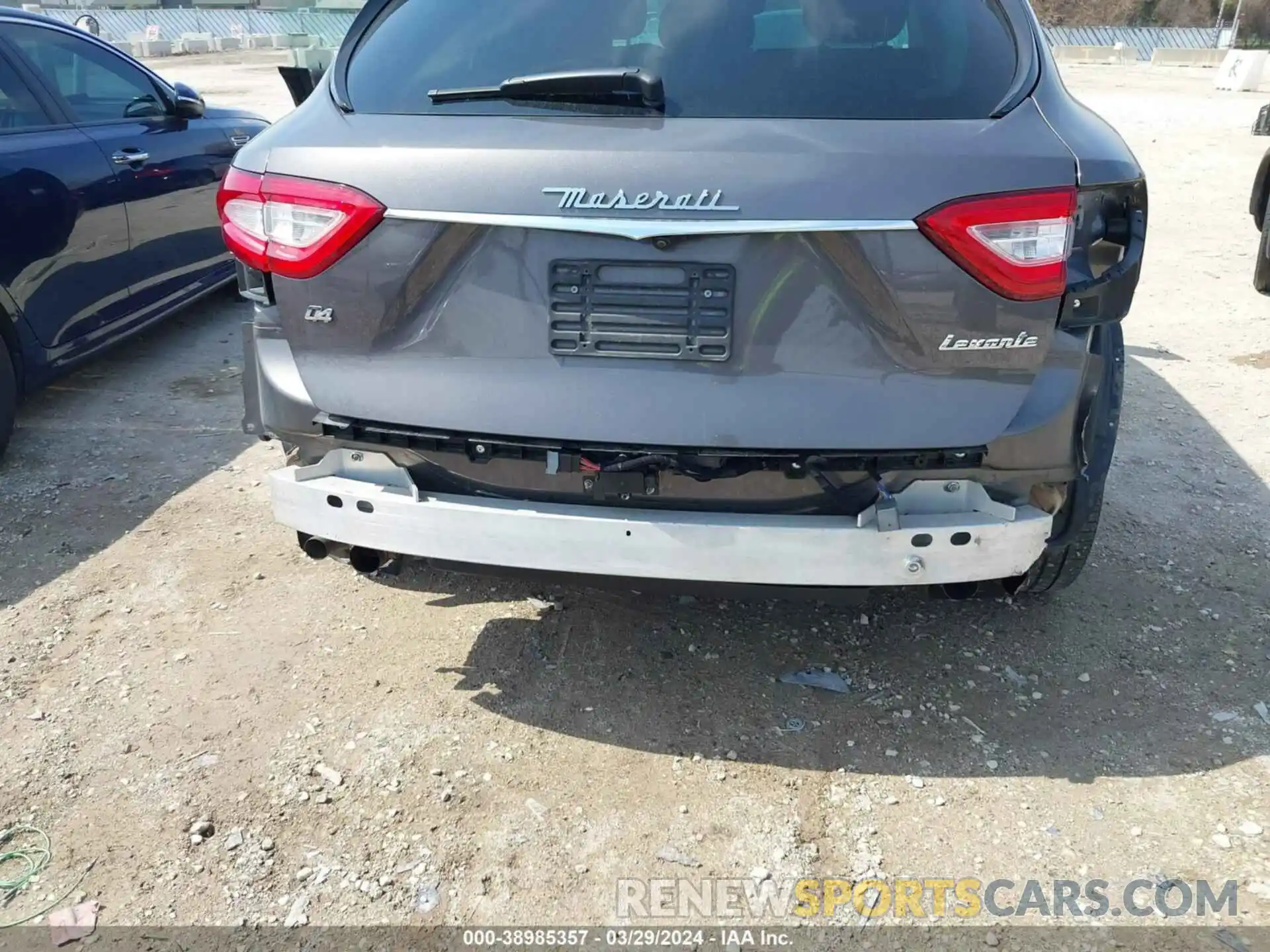 6 Photograph of a damaged car ZN661XUL2KX309336 MASERATI LEVANTE 2019