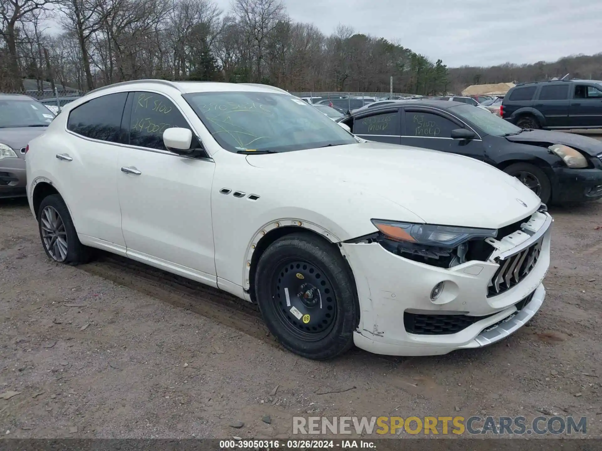 1 Photograph of a damaged car ZN661XUL2KX952284 MASERATI LEVANTE 2019