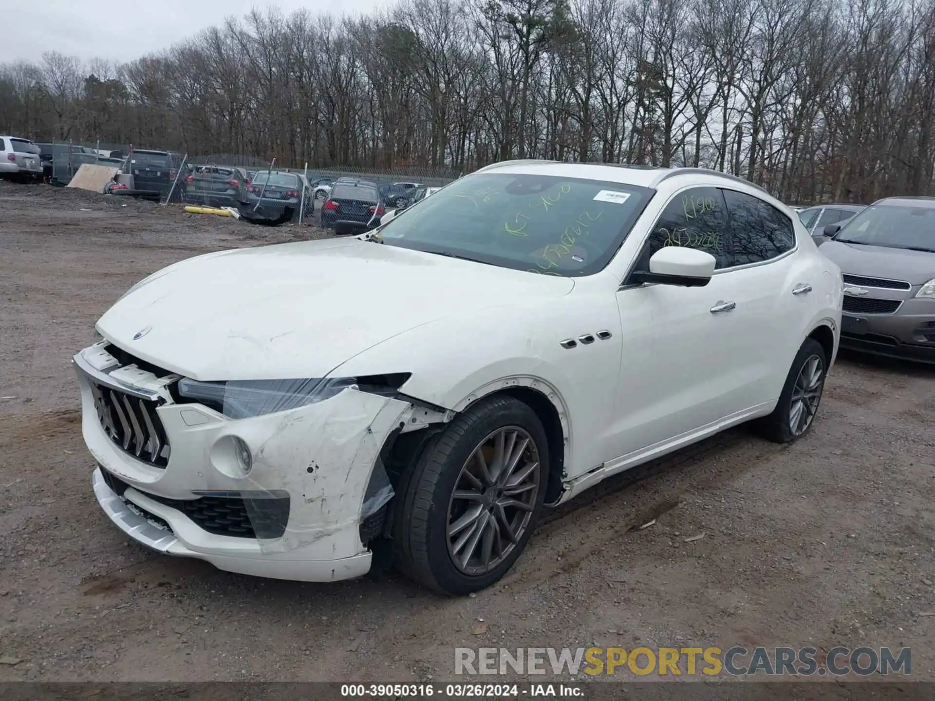 2 Photograph of a damaged car ZN661XUL2KX952284 MASERATI LEVANTE 2019