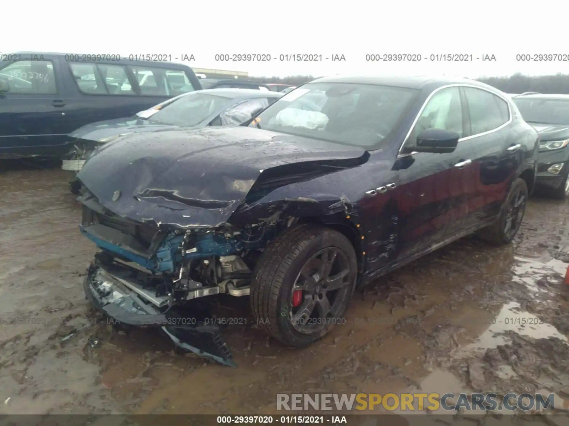 2 Photograph of a damaged car ZN661XUS1KX319833 MASERATI LEVANTE 2019