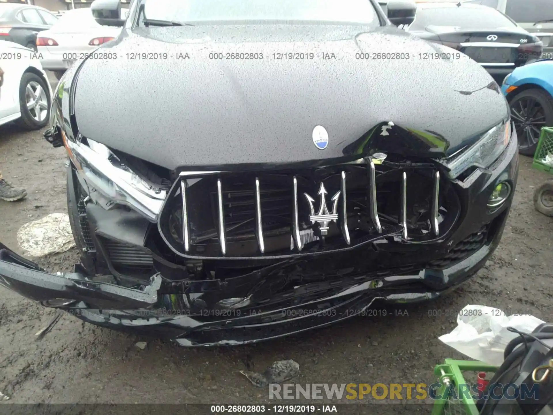 6 Photograph of a damaged car ZN661YUA0LX345130 MASERATI LEVANTE 2020