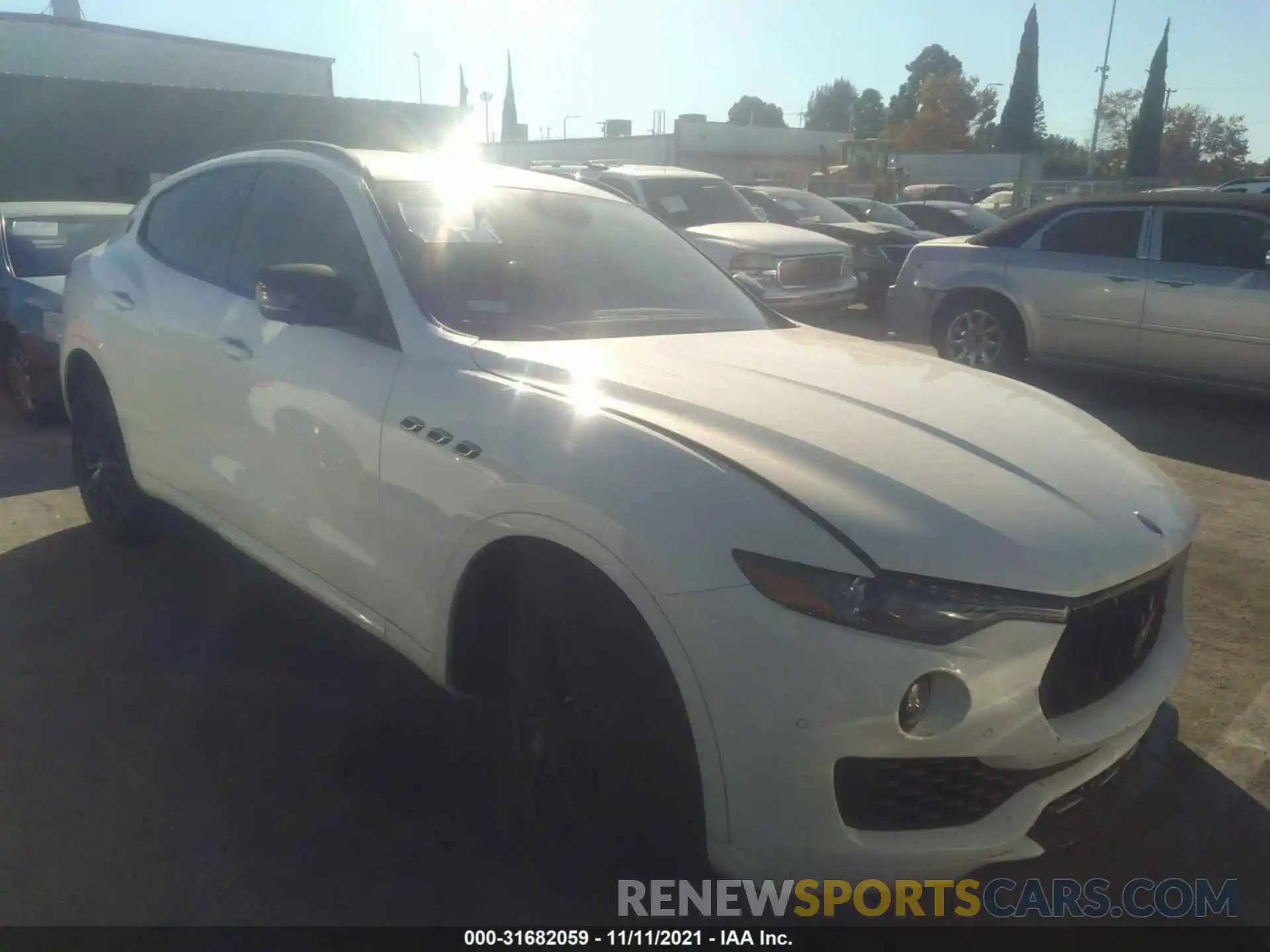 1 Photograph of a damaged car ZN661XUA5MX370813 MASERATI LEVANTE 2021