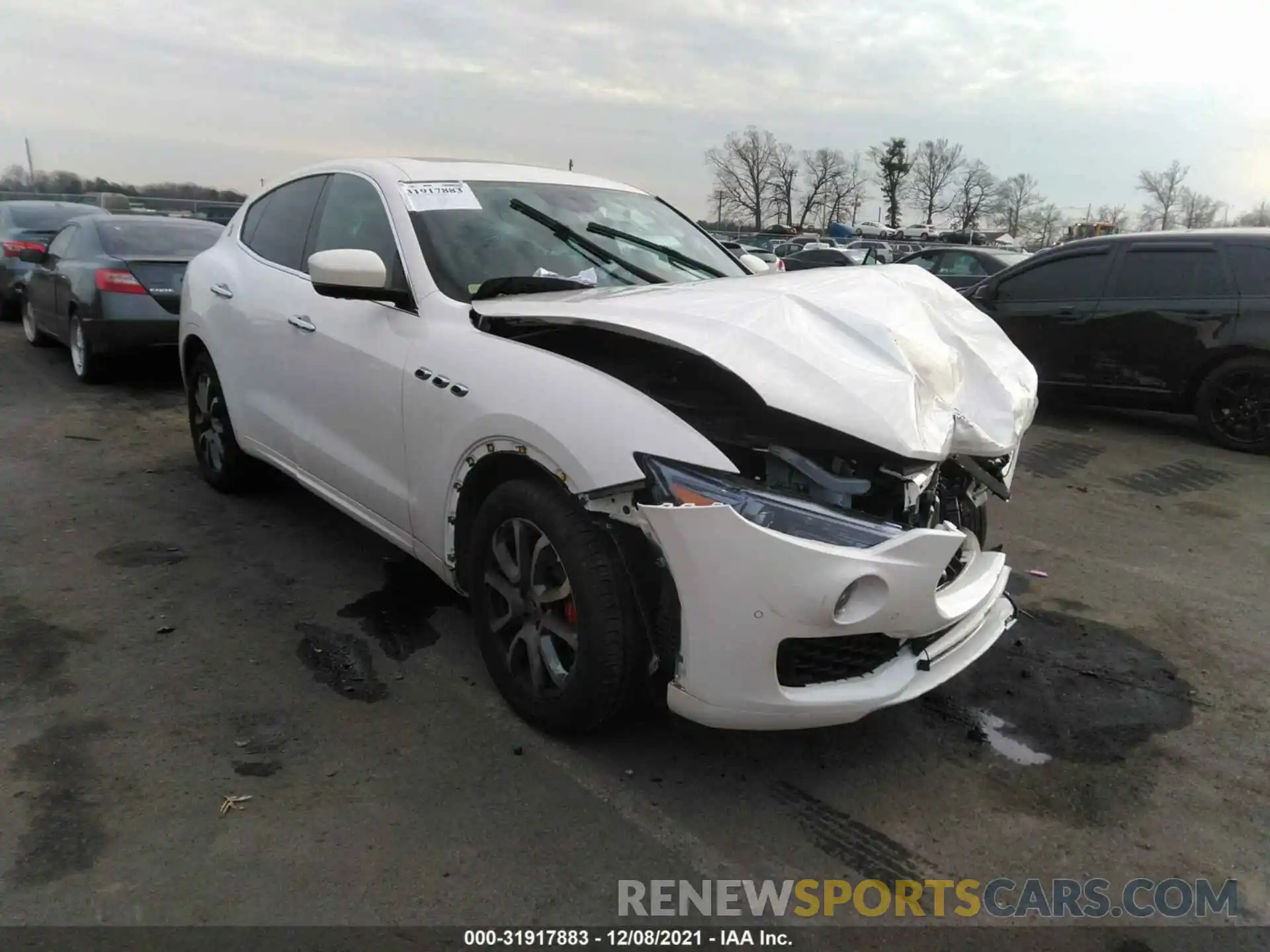 1 Photograph of a damaged car ZN661XUA5MX372044 MASERATI LEVANTE 2021