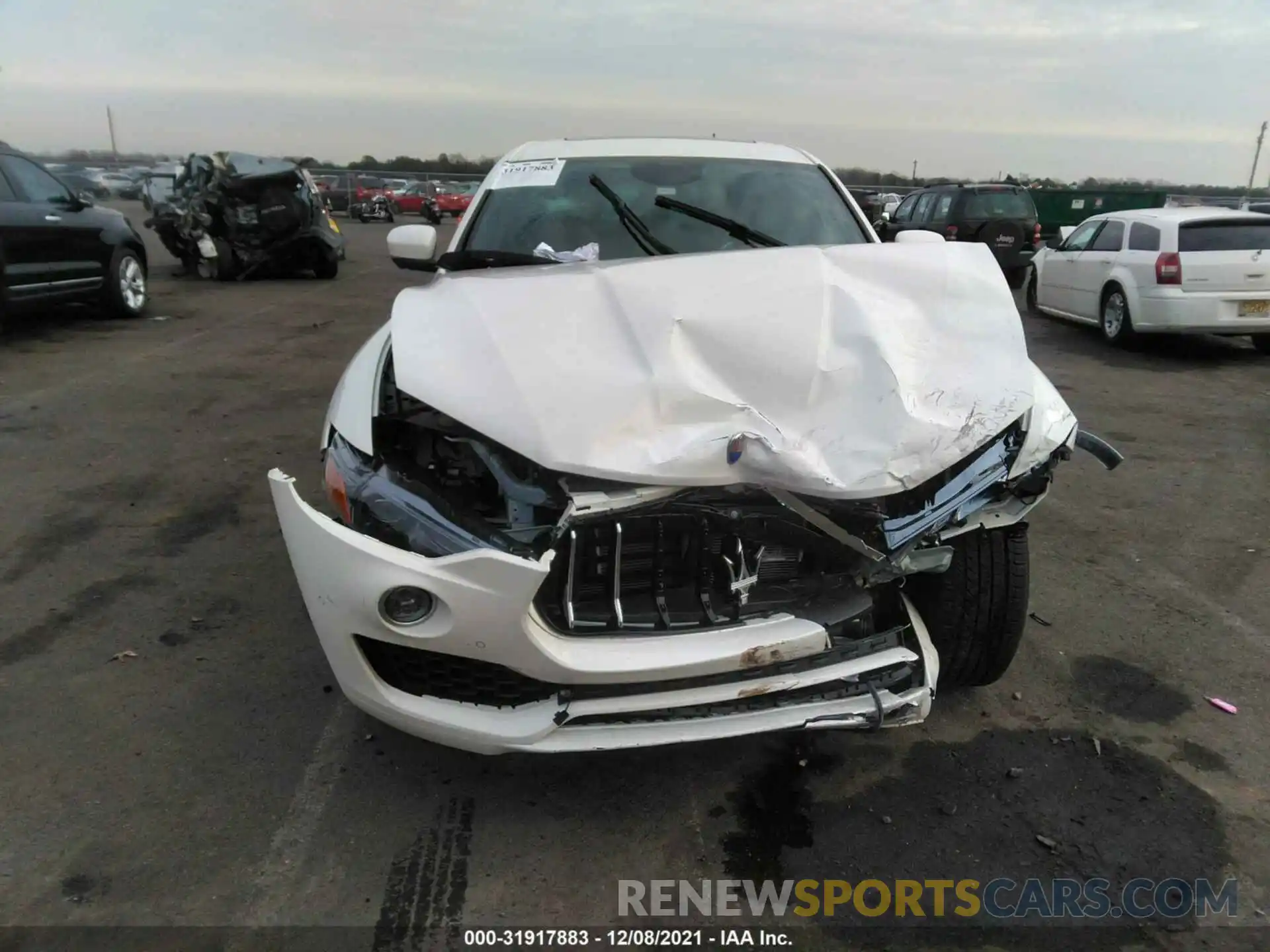 6 Photograph of a damaged car ZN661XUA5MX372044 MASERATI LEVANTE 2021