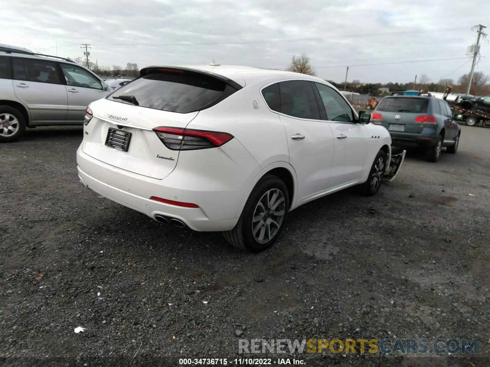 4 Фотография поврежденного автомобиля ZN661YUA5MX370283 MASERATI LEVANTE 2021