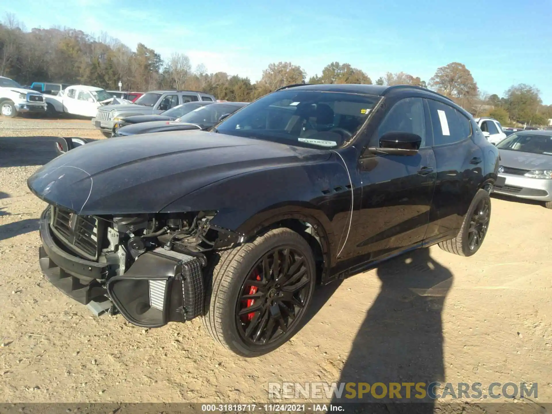 2 Photograph of a damaged car ZN661YUA8MX366129 MASERATI LEVANTE 2021