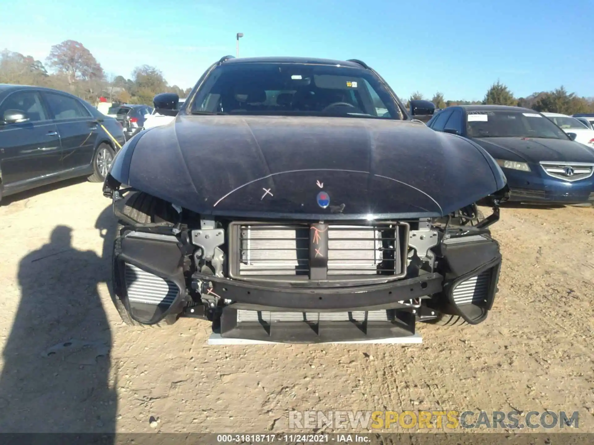 6 Photograph of a damaged car ZN661YUA8MX366129 MASERATI LEVANTE 2021