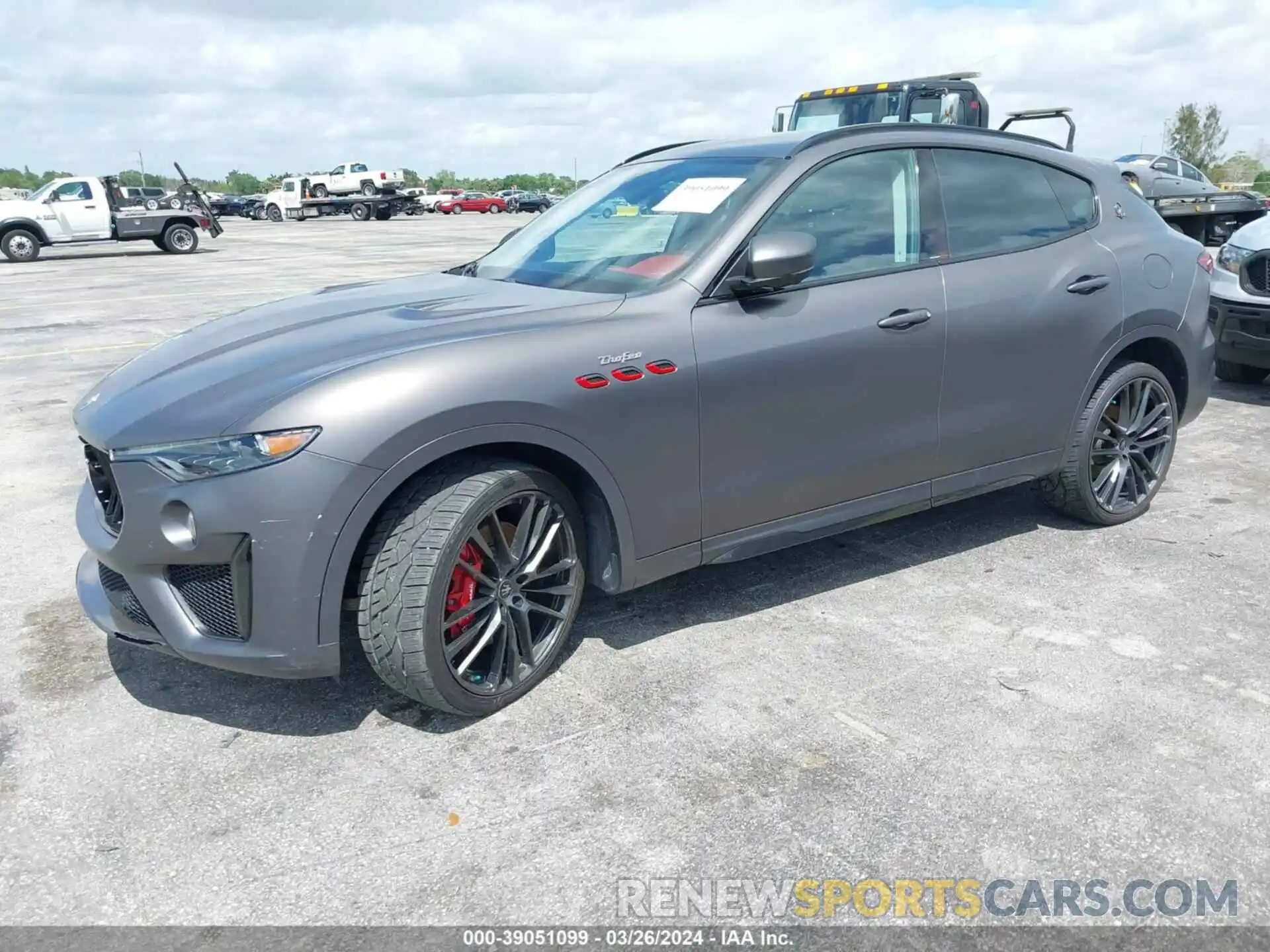 2 Photograph of a damaged car ZN661ZUAXMX375131 MASERATI LEVANTE 2021