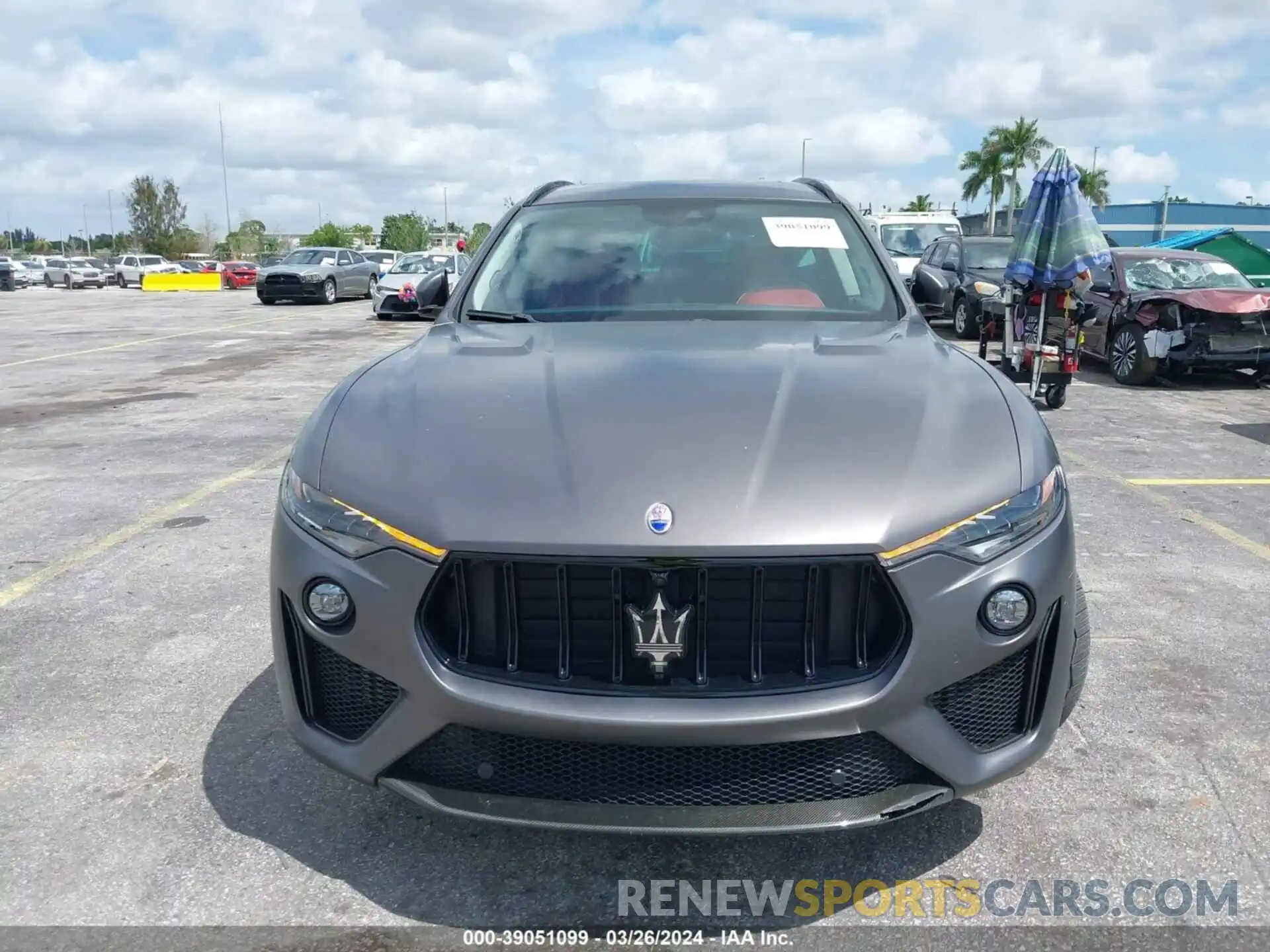 6 Photograph of a damaged car ZN661ZUAXMX375131 MASERATI LEVANTE 2021