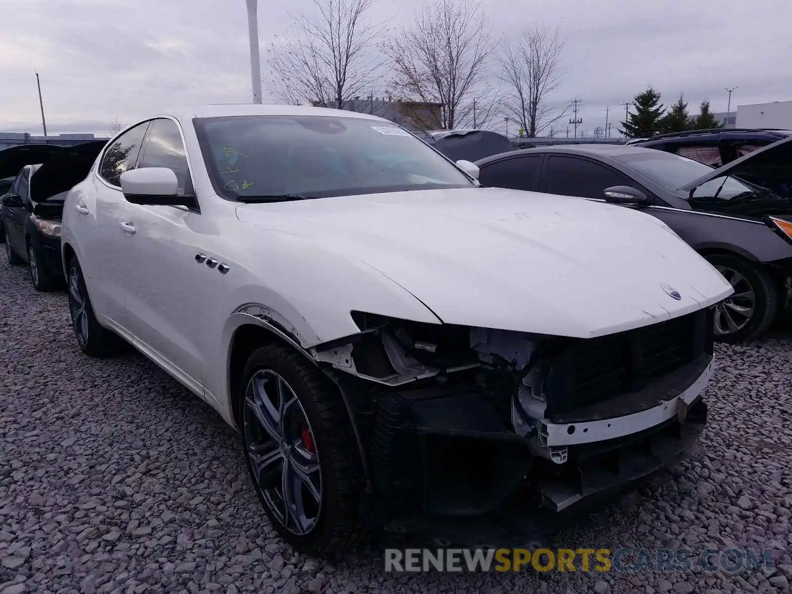 1 Photograph of a damaged car ZN661ZUA0KX328140 MASERATI LEVANTE GT 2019