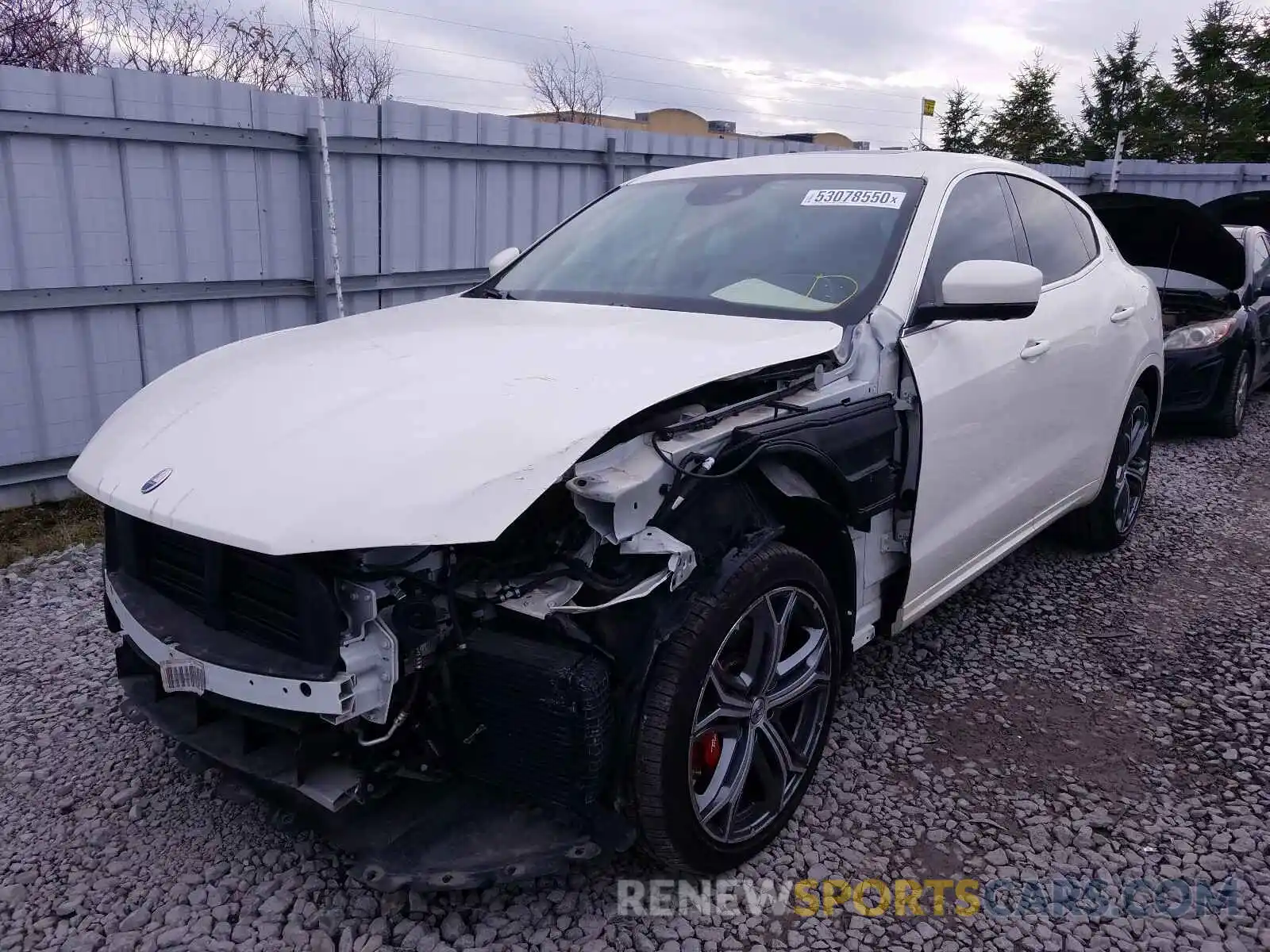 2 Photograph of a damaged car ZN661ZUA0KX328140 MASERATI LEVANTE GT 2019