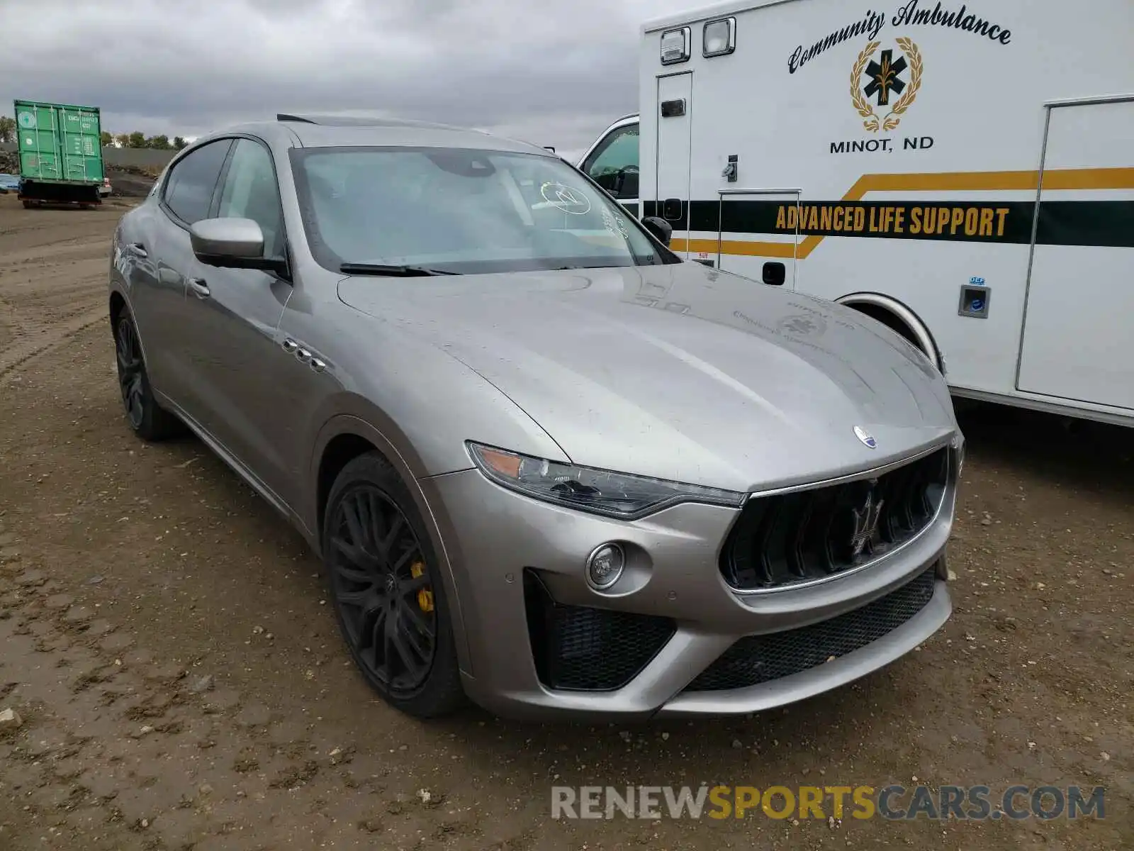 1 Photograph of a damaged car ZN661ZUA5KX332894 MASERATI LEVANTE GT 2019