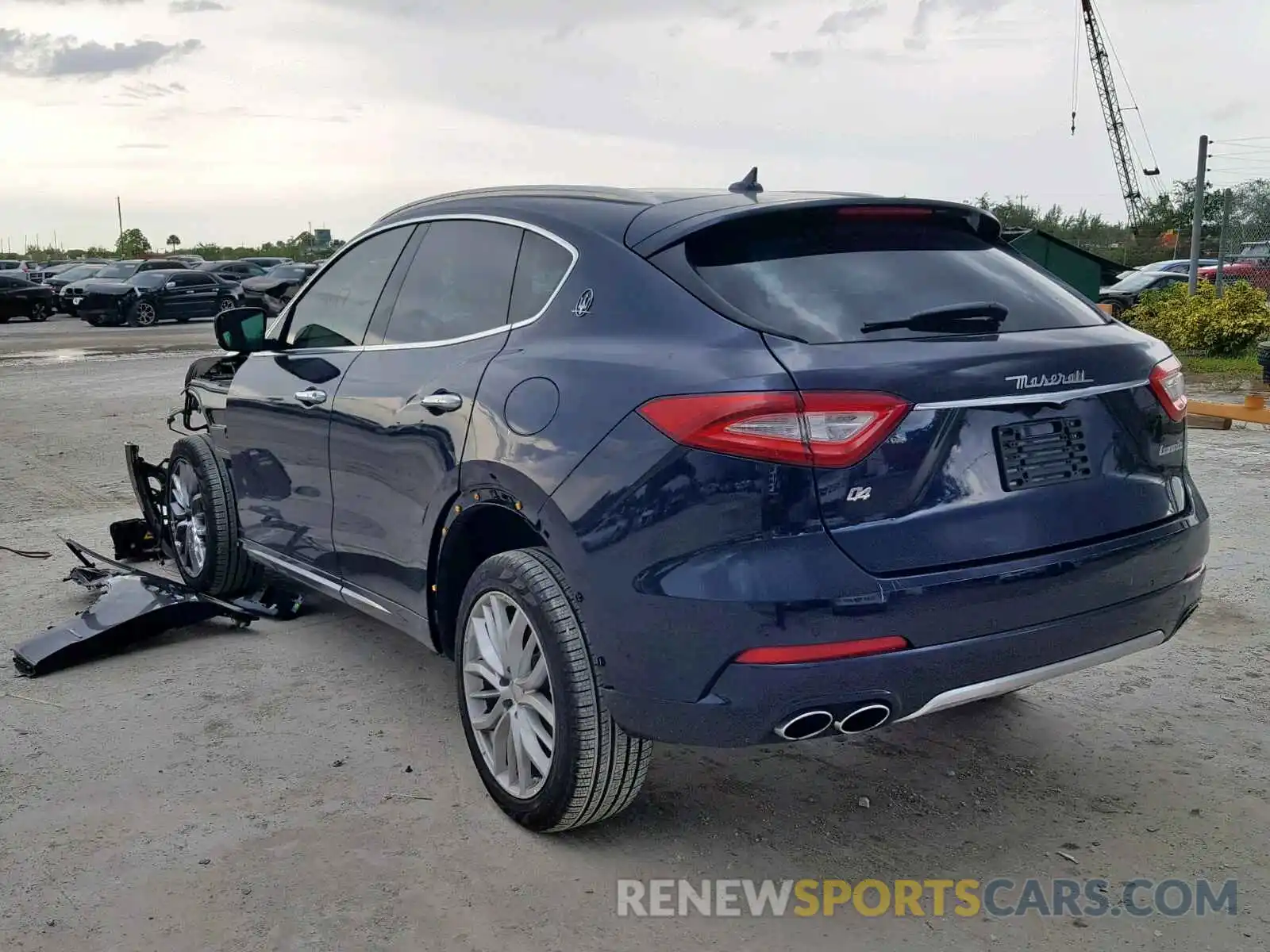 3 Photograph of a damaged car ZN661XUL1KX310638 MASERATI LEVANTE LU 2019