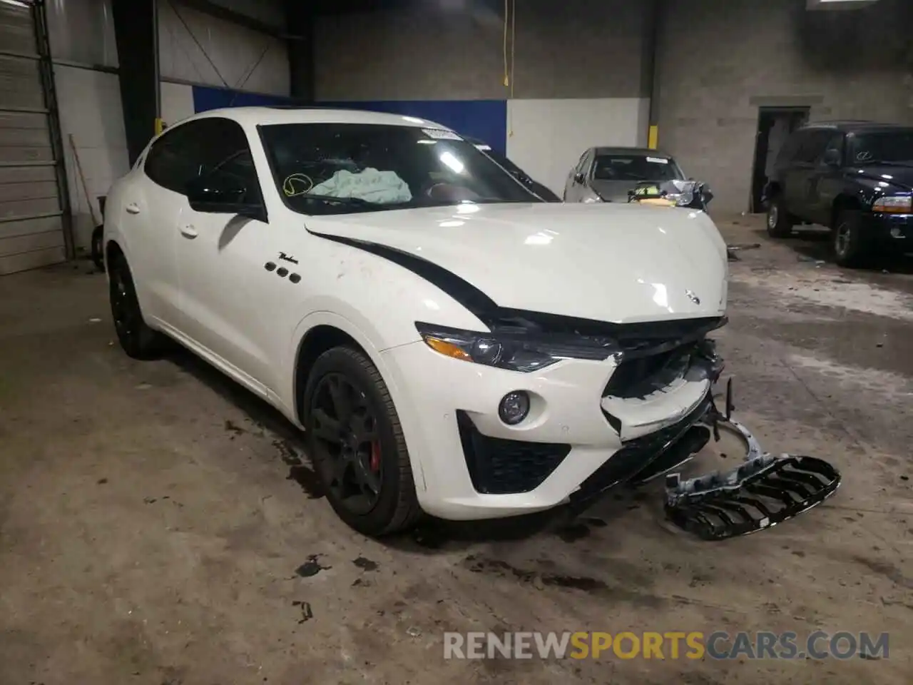 1 Photograph of a damaged car ZN661YUM1NX384516 MASERATI LEVANTE MO 2022