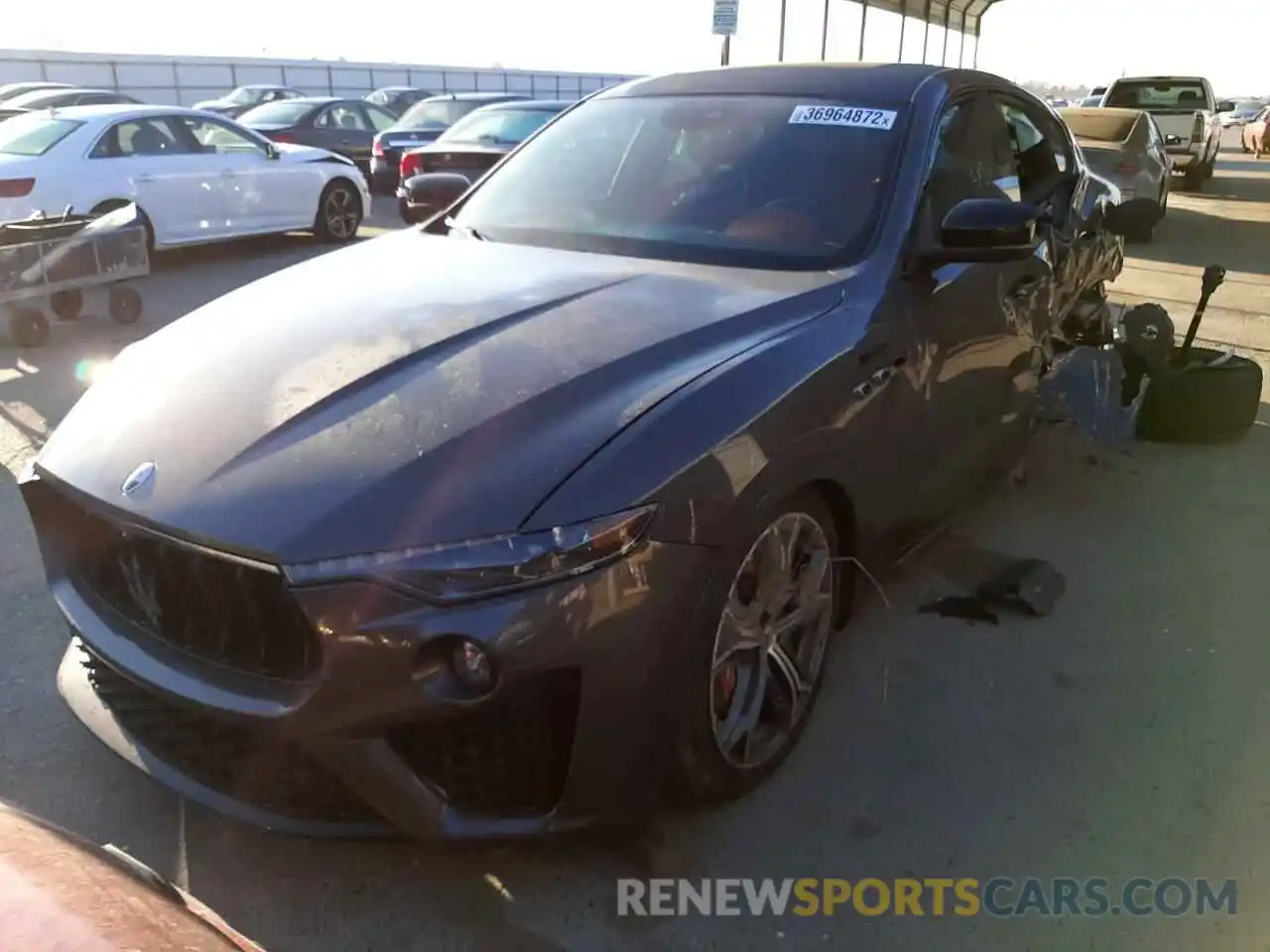 2 Photograph of a damaged car ZN661YUMXNX385339 MASERATI LEVANTE MO 2022