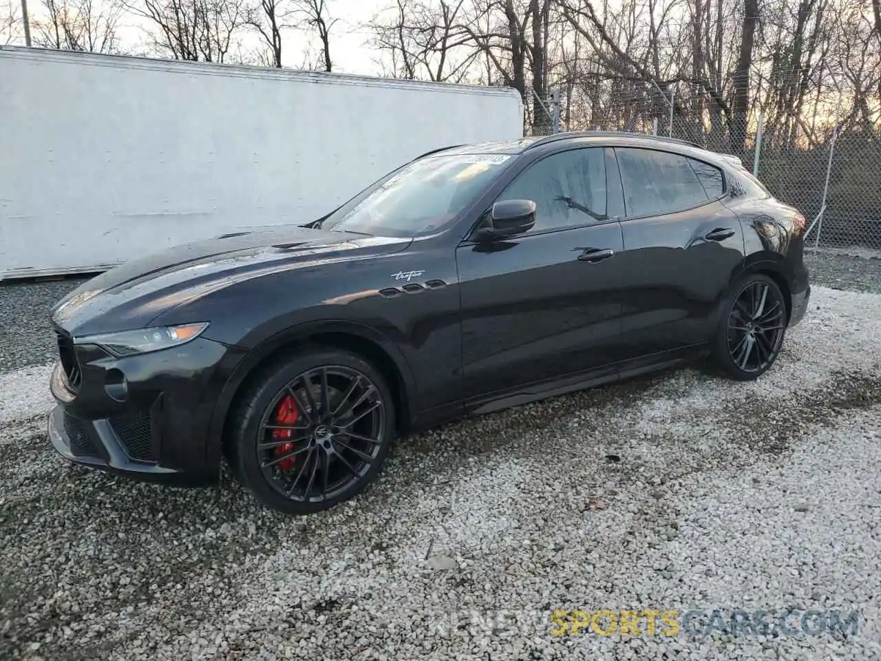 1 Photograph of a damaged car ZN661ZUT5PX435497 MASERATI LEVANTE TR 2023