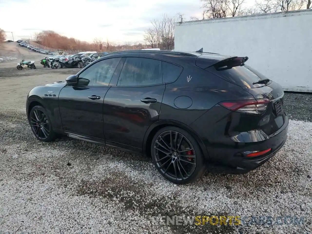 2 Фотография поврежденного автомобиля ZN661ZUT5PX435497 MASERATI LEVANTE TR 2023