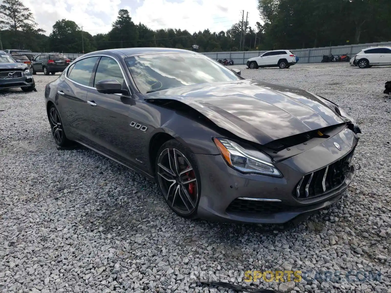 1 Photograph of a damaged car ZAM56PPL5K1314846 MASERATI QUATTROPOR 2019