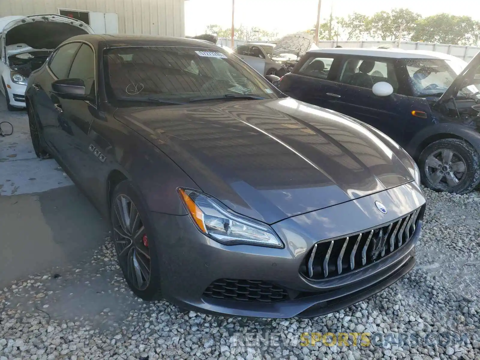 1 Фотография поврежденного автомобиля ZAM56YRA5K1314721 MASERATI QUATTROPOR 2019