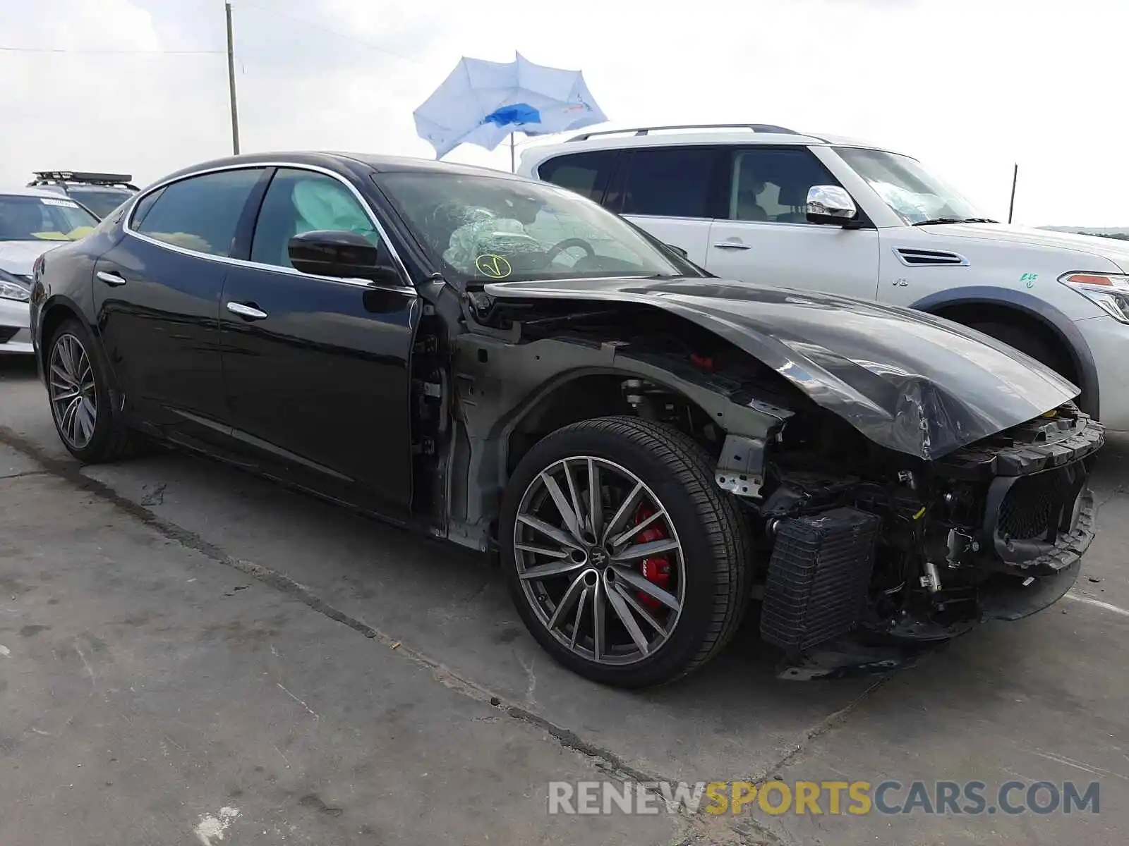 1 Photograph of a damaged car ZAM56YRAXK1309918 MASERATI QUATTROPOR 2019