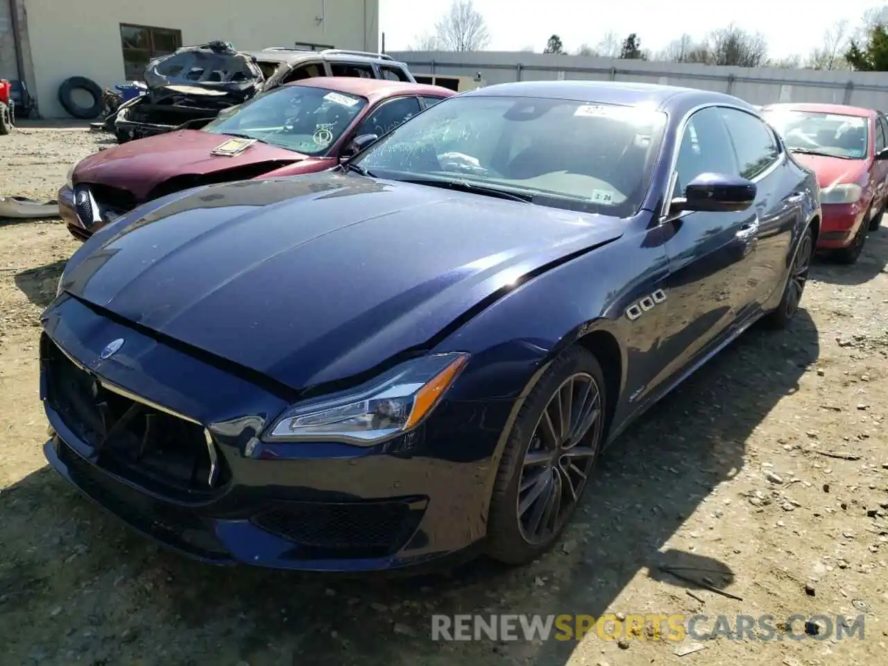 2 Photograph of a damaged car ZAM56YRS0K1328311 MASERATI QUATTROPOR 2019